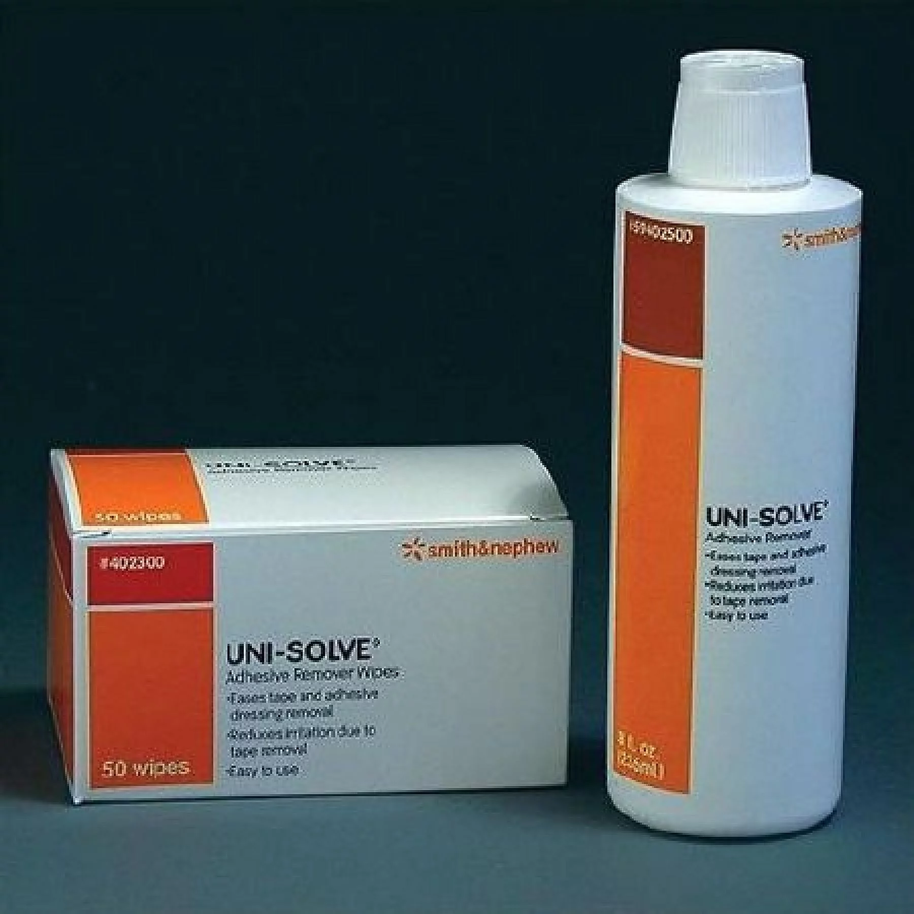 Smith & Nephew Uni-Solve Liquid Adhesive Remover 8 oz. Bottle, Pack of 2
