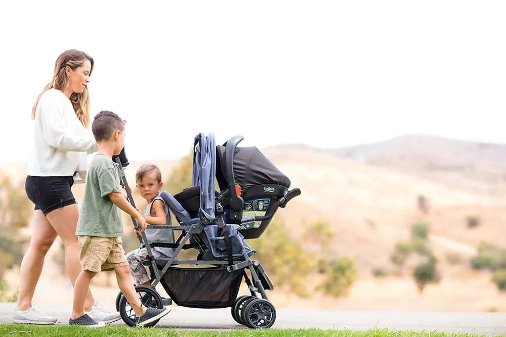 joovy Caboose UL Rear Seat Accessory, Jet