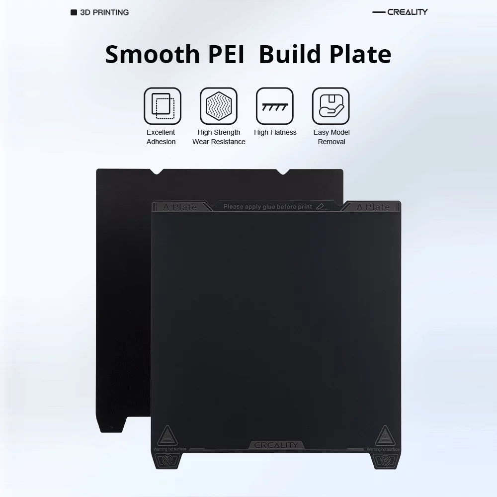 3D printer printing platform,Soft Sticker To Sticker To Remove K1 Max Pei Build Plate Build With Soft Huiop Max Smooth Pei With Soft Sticker Remove Model With Model With Flat Eryue Buzhi