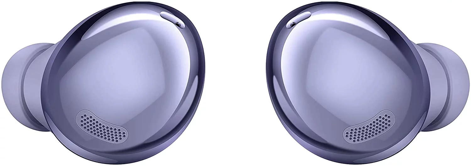 UrbanX Street Buds Pro Bluetooth Earbuds For Realme X2 Pro True Wireless, Noise Cancelling, Charging Case, Quality Sound, Sweat Resistant, Purple (US Version)