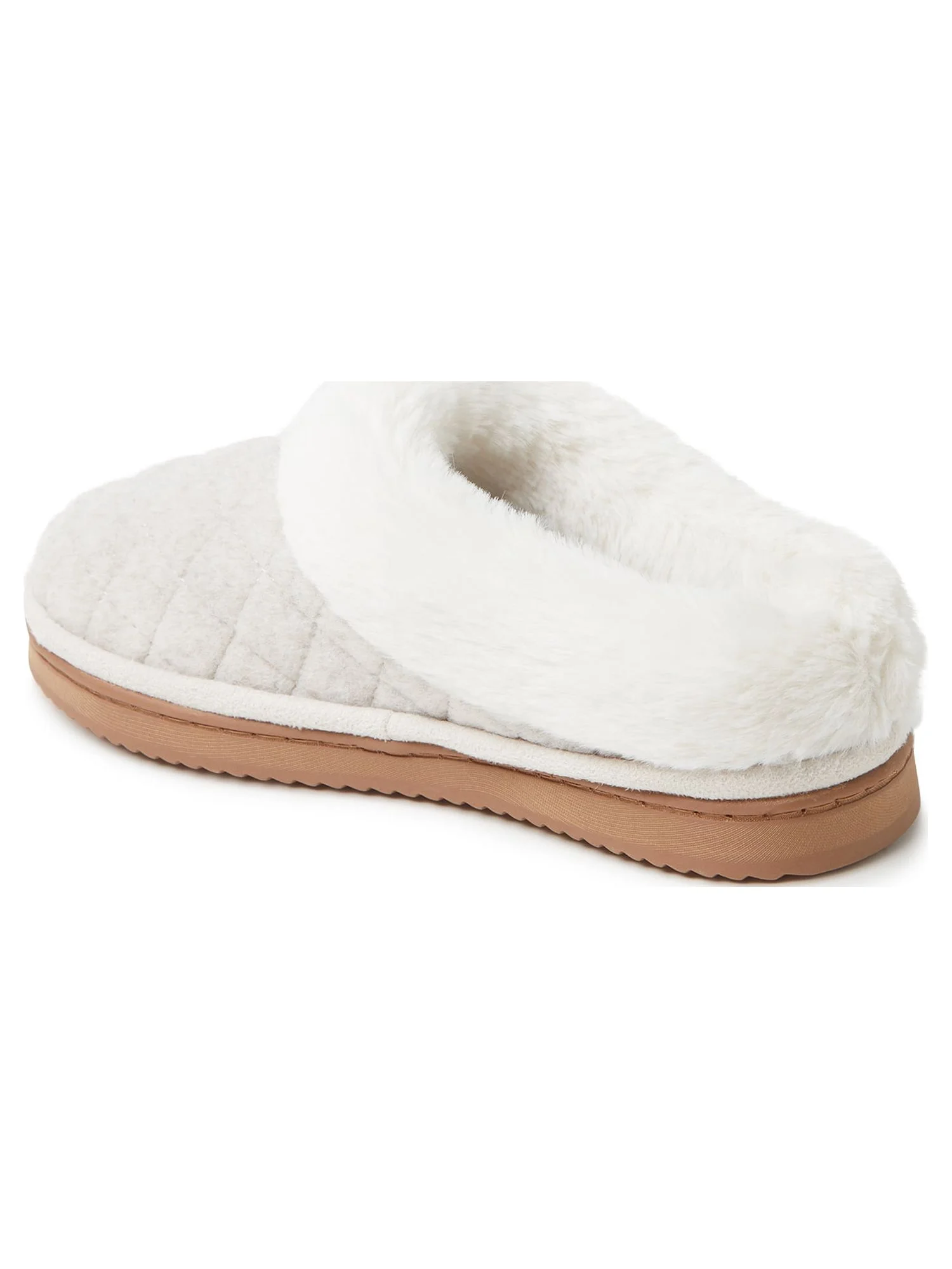 Dearfoams Cozy Comfort Women's Wool Inspired Clog Slippers