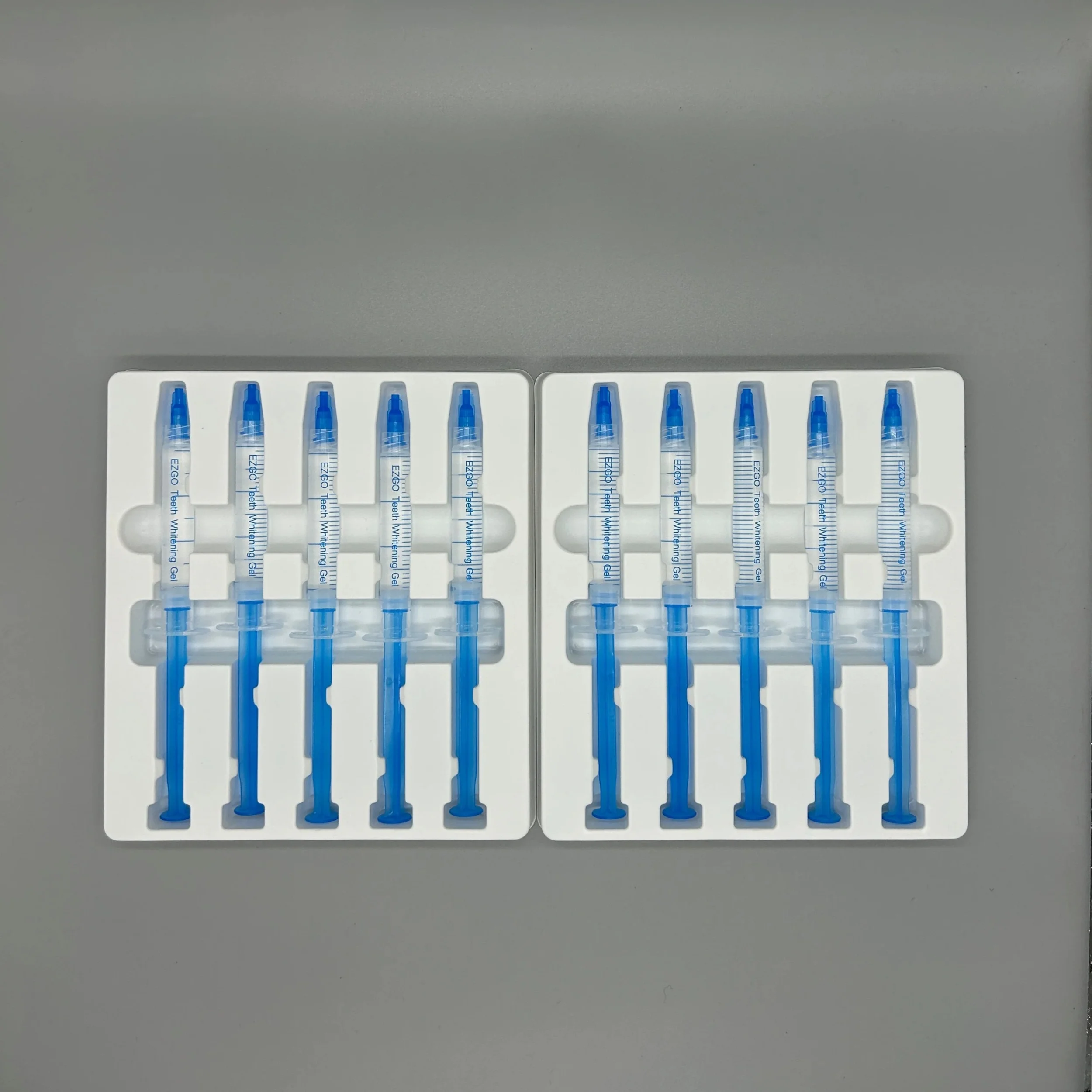 EZGO 10 Pack Teeth Whitening Gel Refills 22% Bleaching Gel