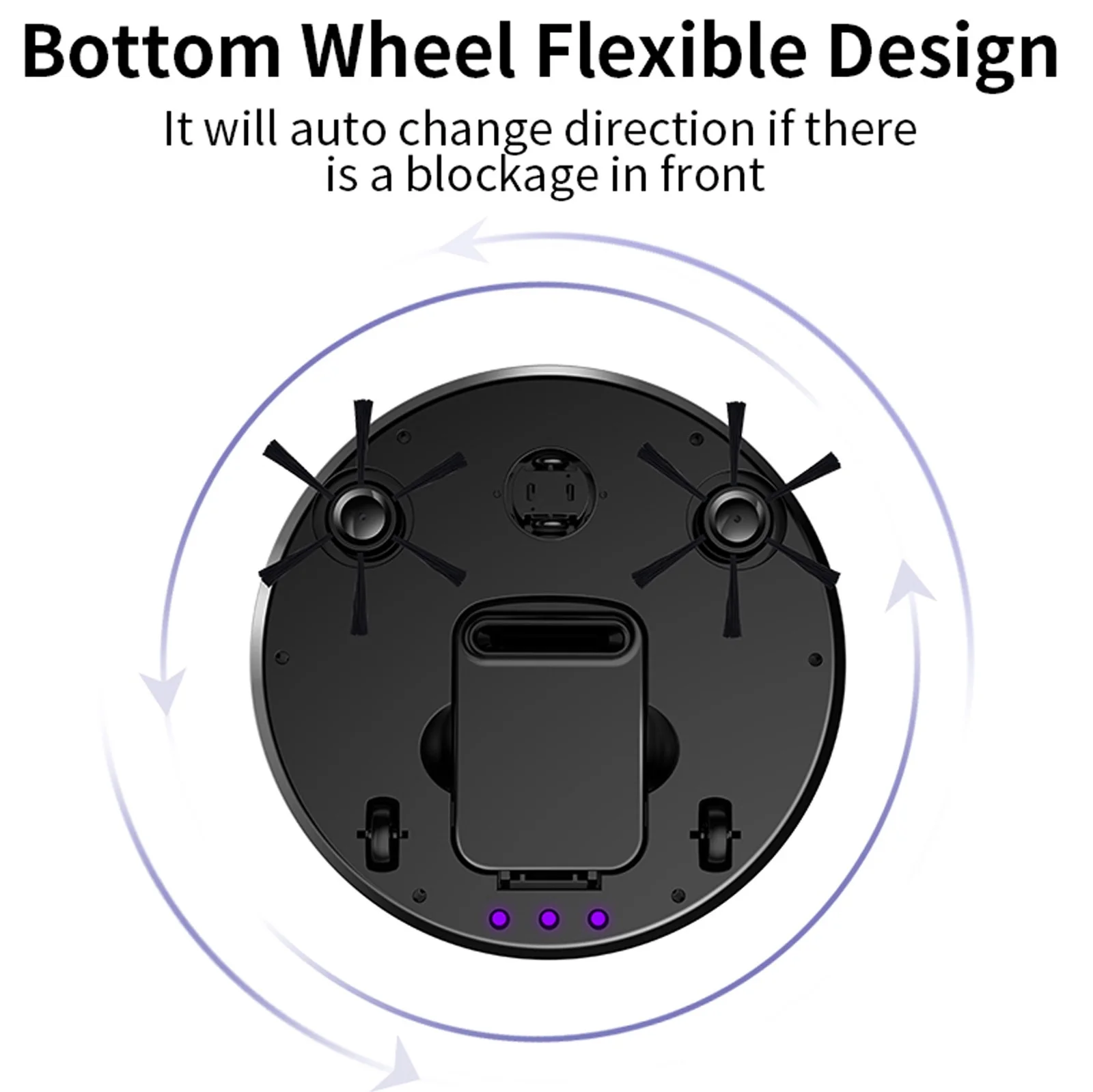 Smart Cleaning Robot Auto Cleaning Navigation Vacuum Dry Wet Mopping Cleaner Flexible Dryer Vent Hose 4 Feet