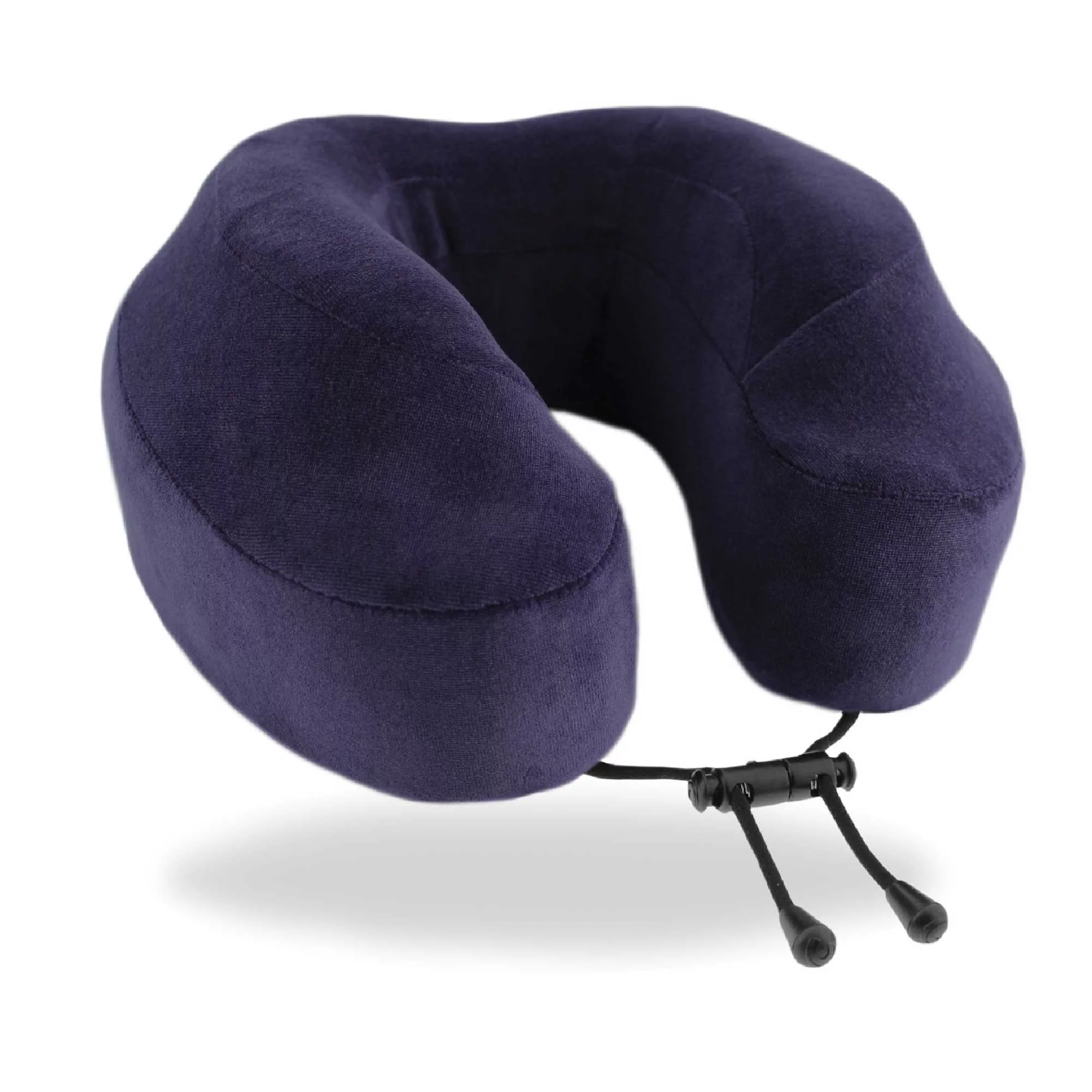 Cabeau Evolution Classic Memory Foam Travel Neck Pillow, Adjustable, One Size, Navy Blue