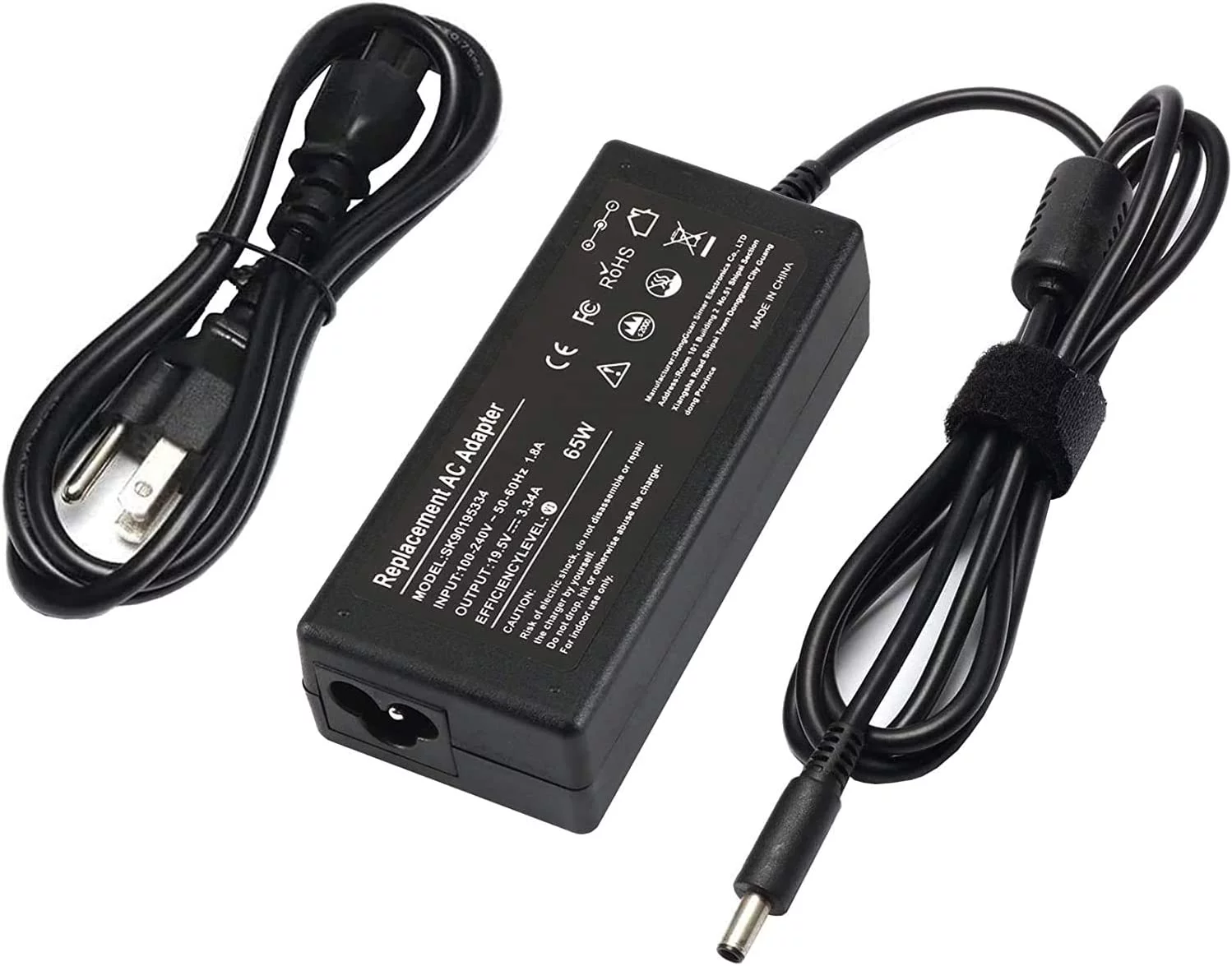 Galaxy Bang AC Adapter Charger for Dell Inspiron 13 5000 (5370), 13 (N5300), 13 5000 (N5390), (N5391)