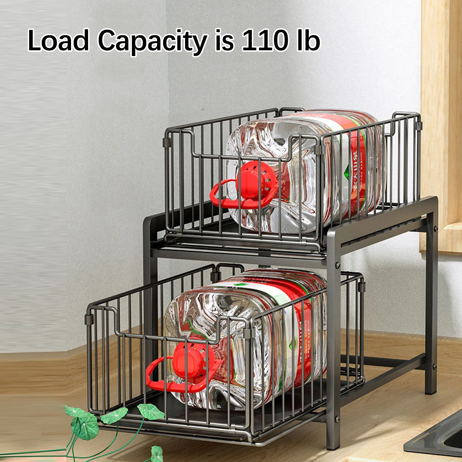 Chirano 2-Tier Under Sink Organizer 14.6