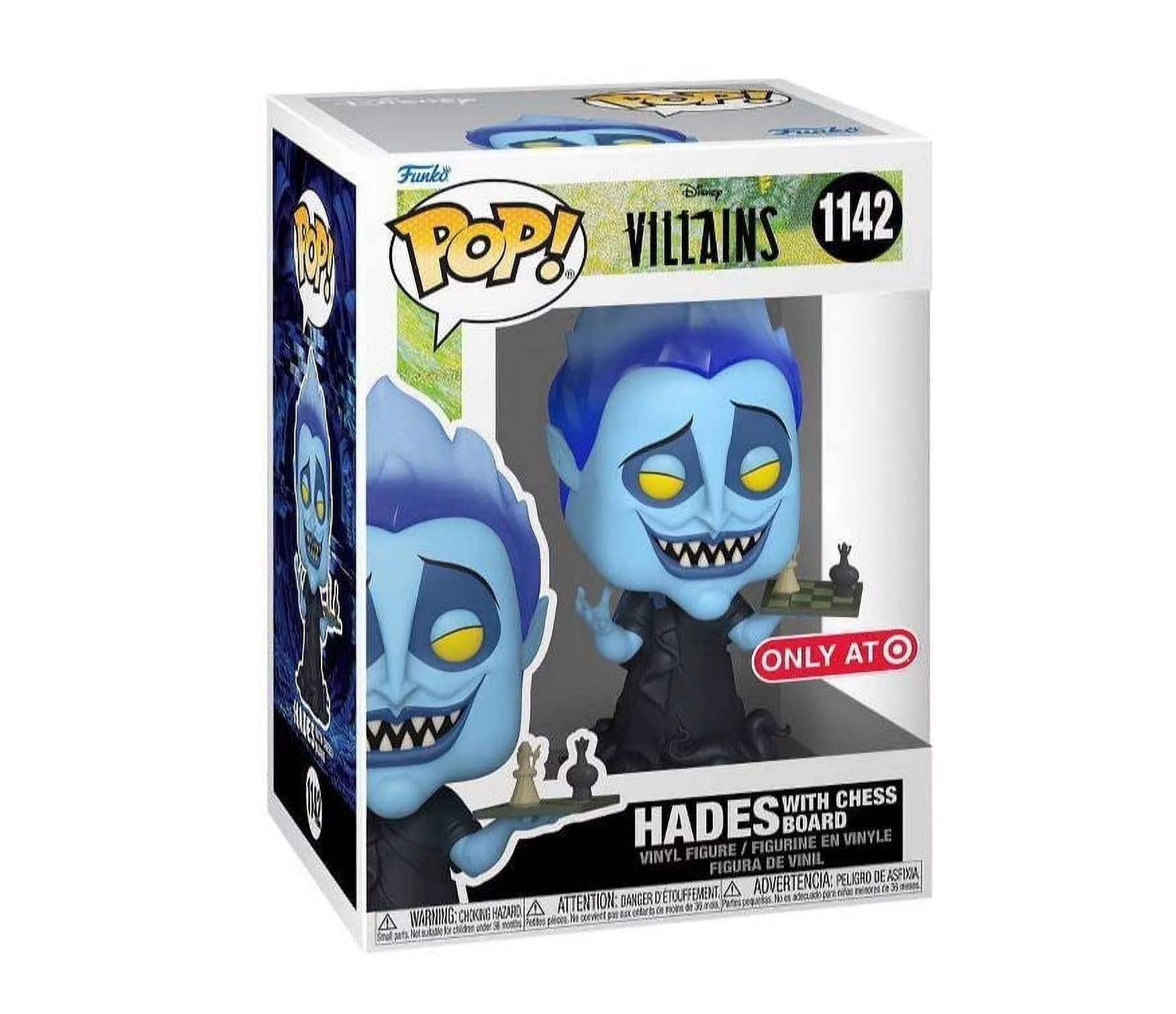 Funko POP! Disney Hades with Chess Board Deluxe Vinyl Figure