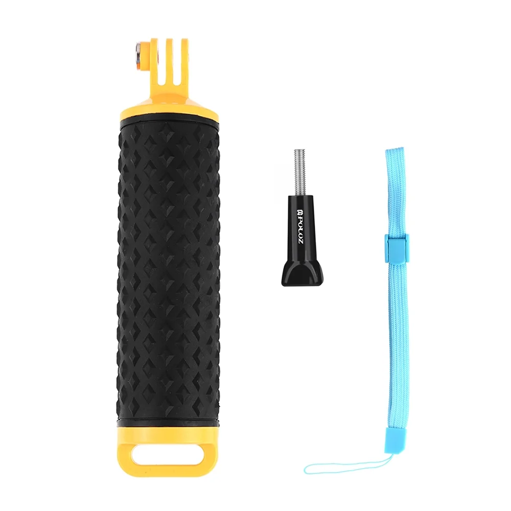 PULUZ Handle Hand Grip Rods &Strap for GoPros NEW HEROHERO7655 4Session43+/Xiaoyi/ Osmo Action Cameras