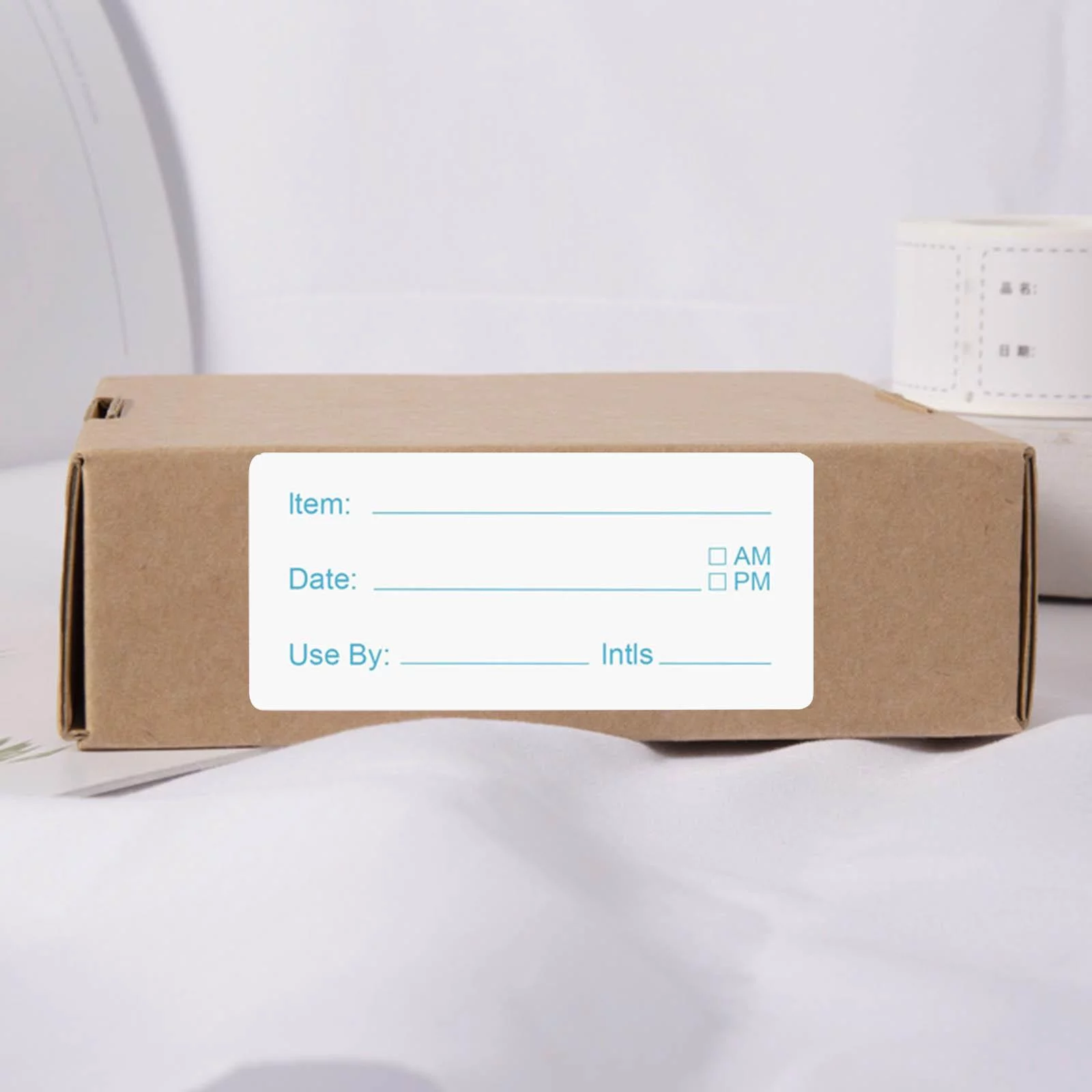 500x Food Freezer Labels Leaves No Residue Dissolvable Removable Date Labels