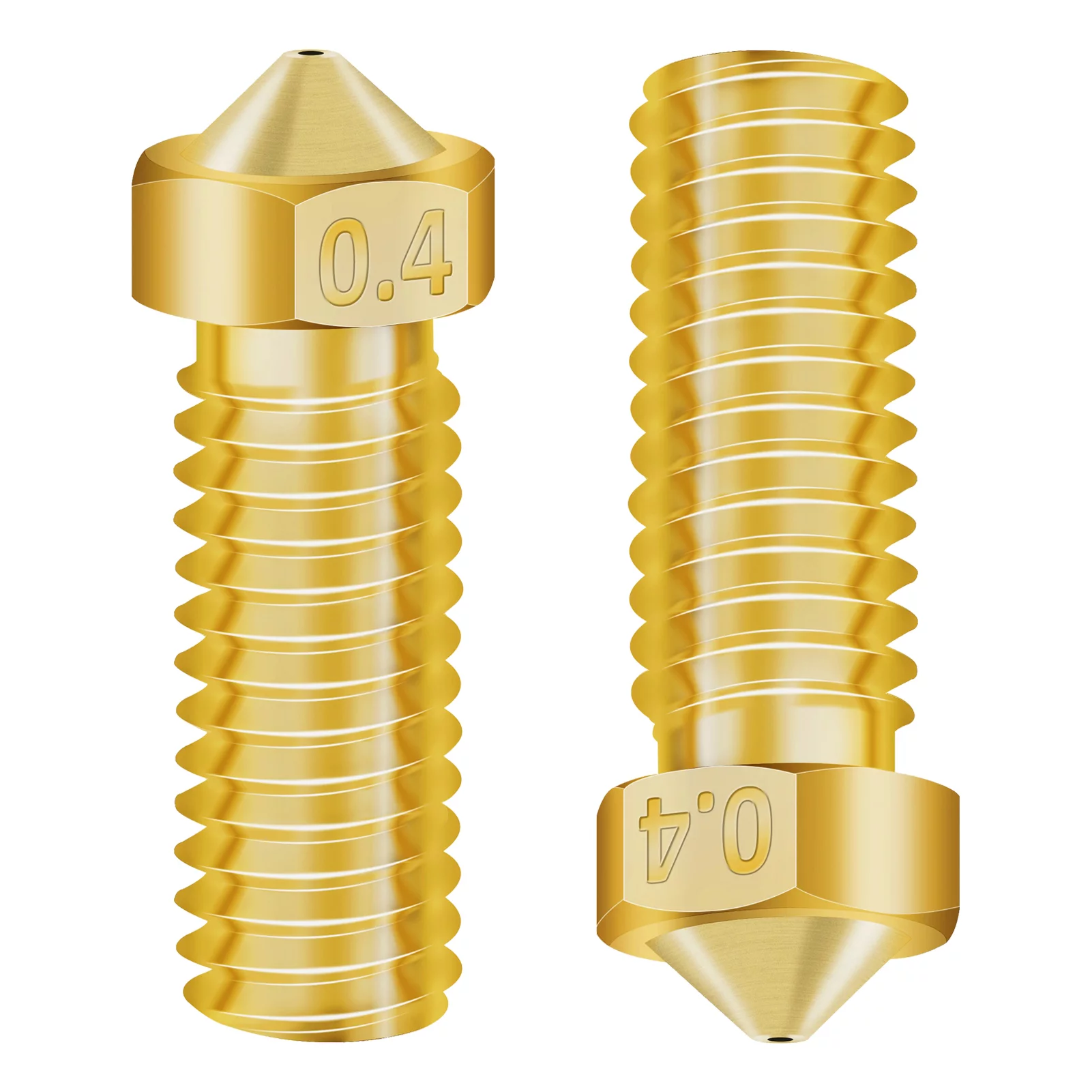 Nozzle,Nozzles 60pcs 0.2/0.3/0.4/0.6/0.8/1.0mm Copper Nozzles Cr-6 Se 3d 0.2/0.3/0.4/0.6/0.8/1.0mm Cr-6 Se 1.75mm 60pcs 0.2/0.3/0.4/0.6/0.8/1.0mm Cr-6 Printer Nozzle Copper Eryue