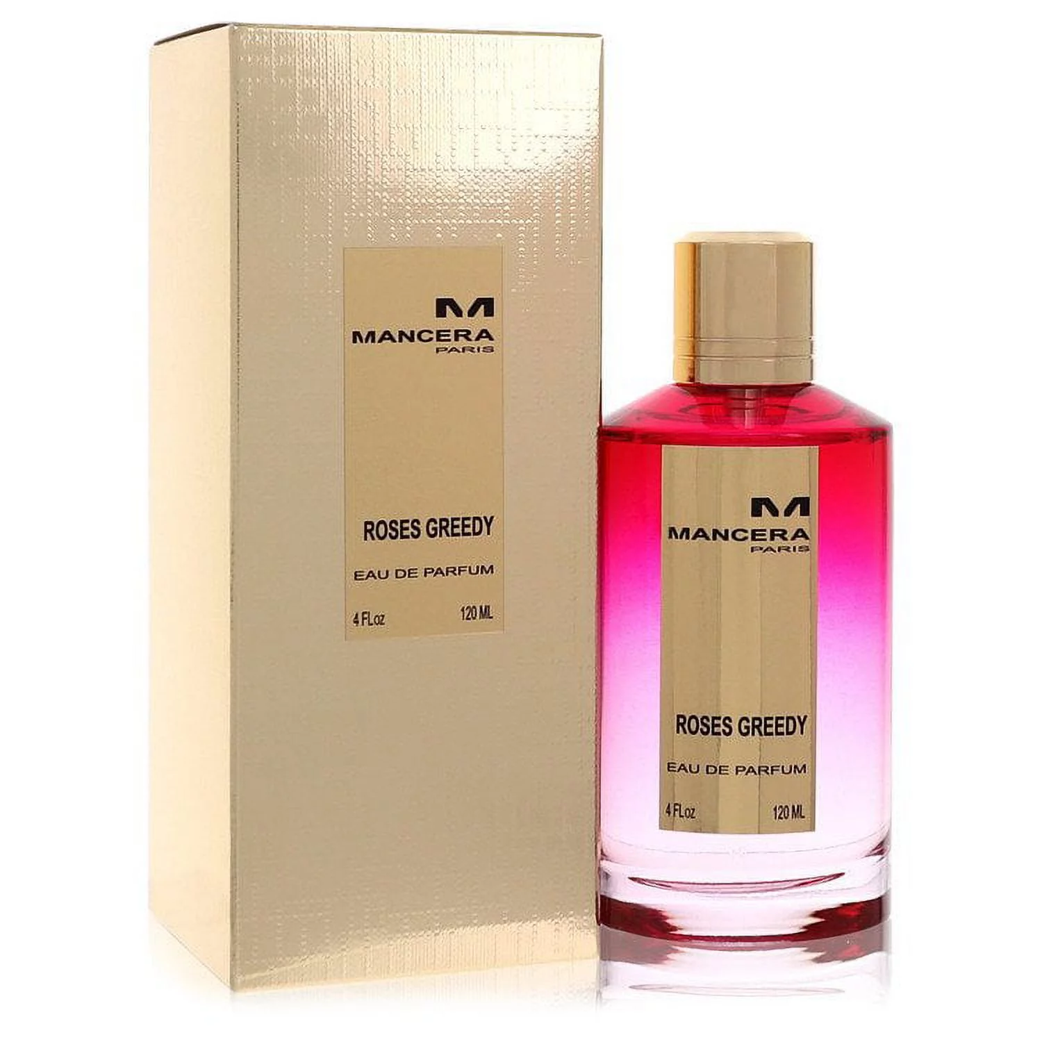 Mancera Roses Greedy by Mancera Eau De Parfum Spray (Unisex) 4 oz for Female