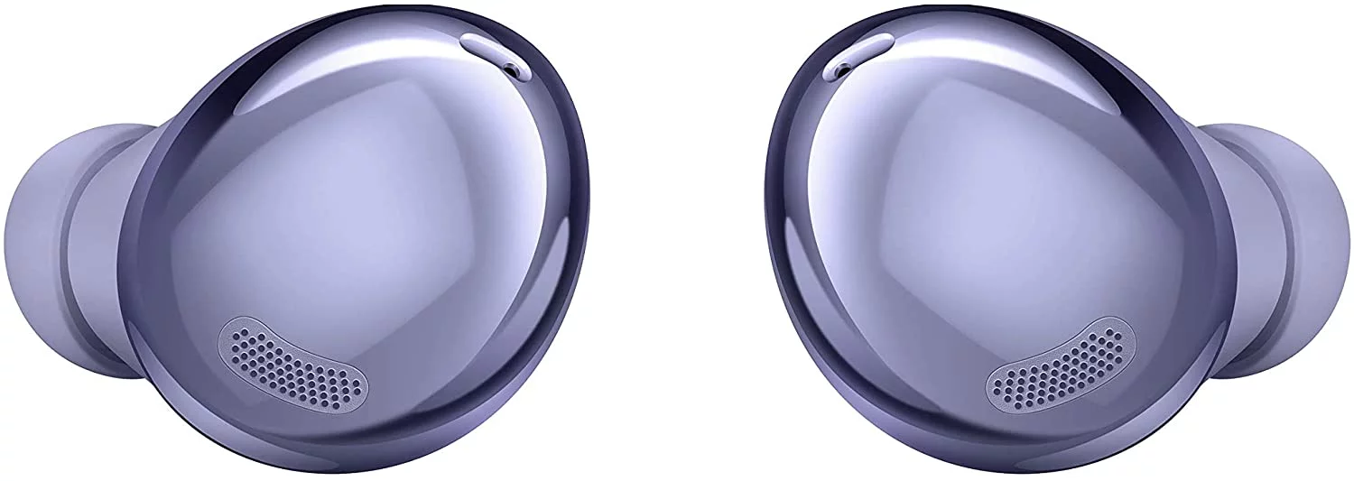 UrbanX Street Buds Pro Bluetooth Earbuds For Asus Zenfone AR ZS571KL True Wireless, Noise Cancelling, Charging Case, Quality Sound, Sweat Resistant, Purple (US Version)