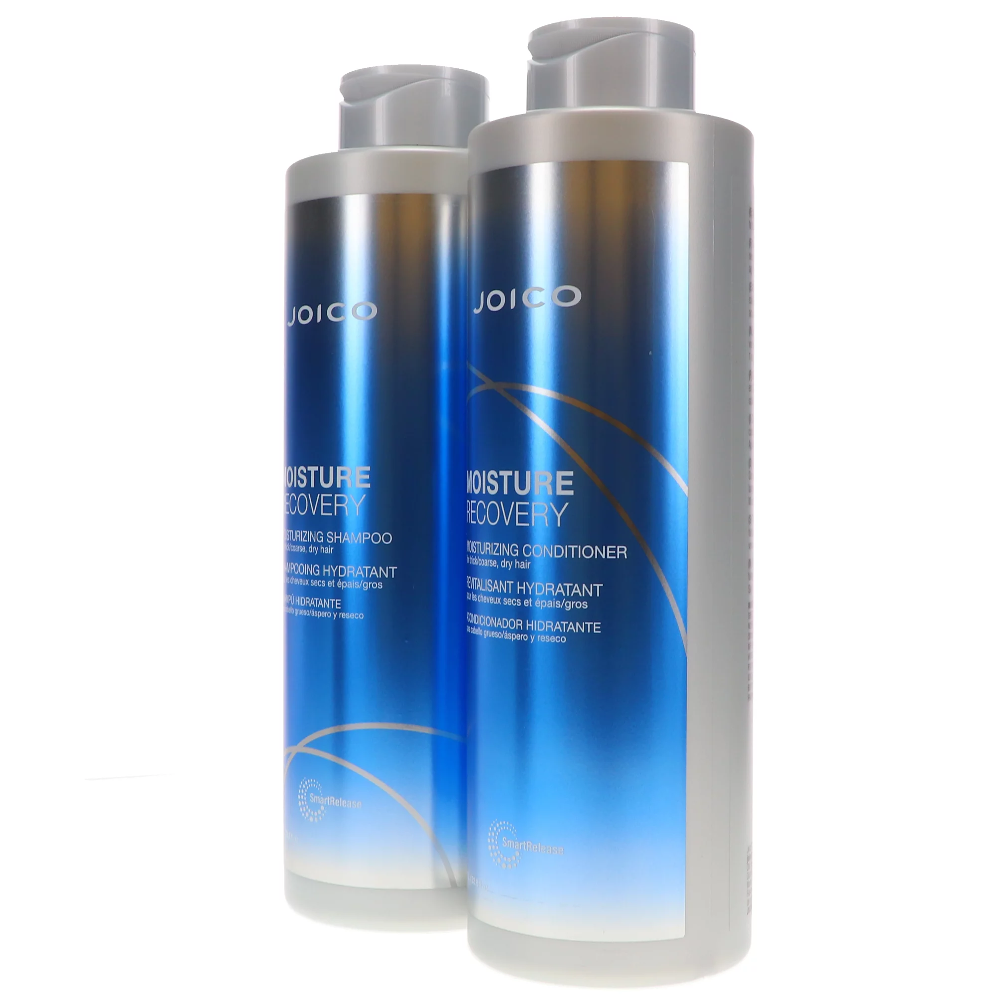 Joico Moisture Recovery Shampoo 33.8 oz & Moisture Recovery Conditioner 33.8 oz Combo Pack