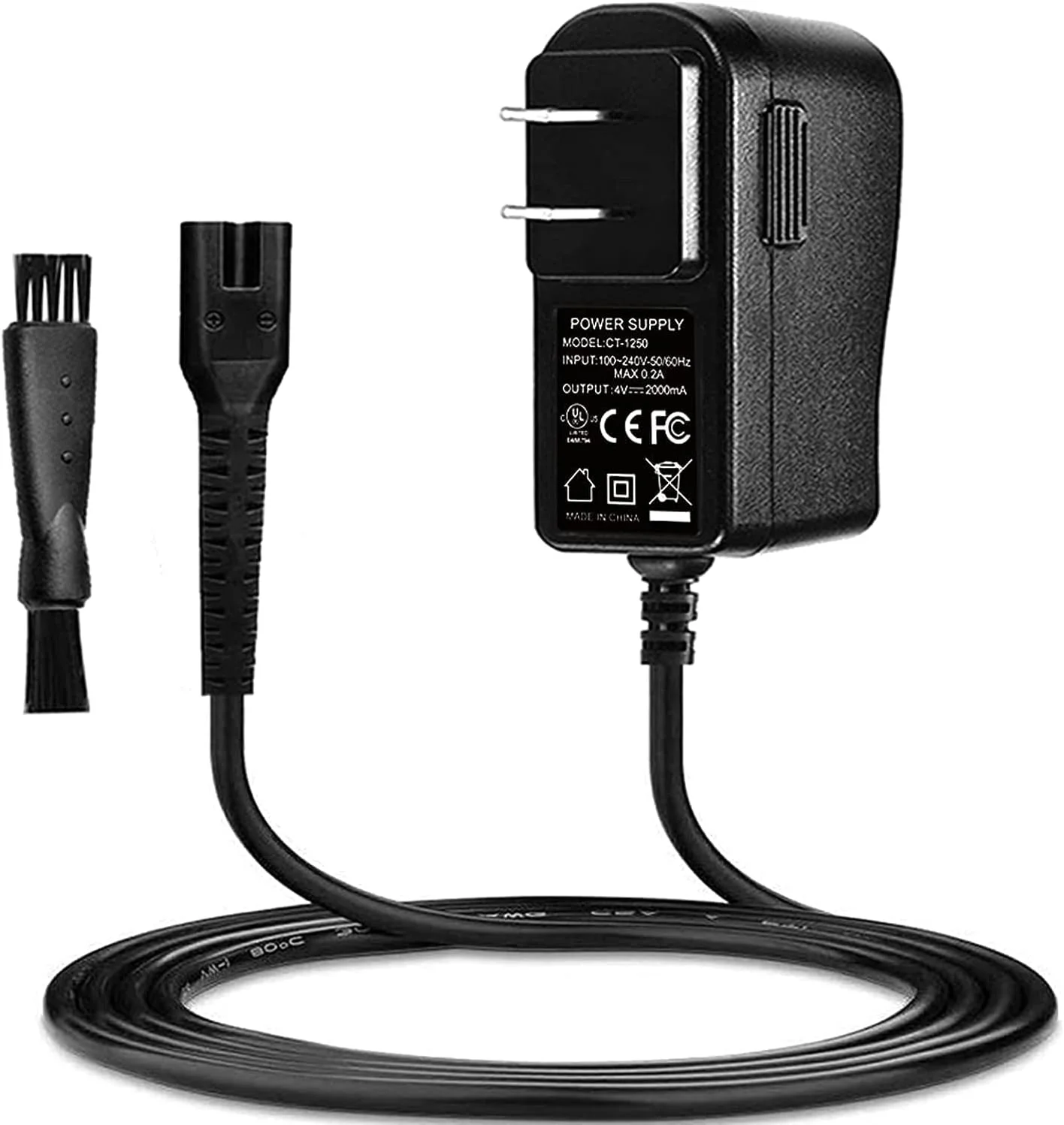 Replacement for Wahl Magic Clipper Cordless Charger, 4V Clipper Charger Compatible with Wahl 8164/8591/8148/8504, 5-Star Magic Clip Cordless Trimmer, 1919 100 Year Hair Clipper