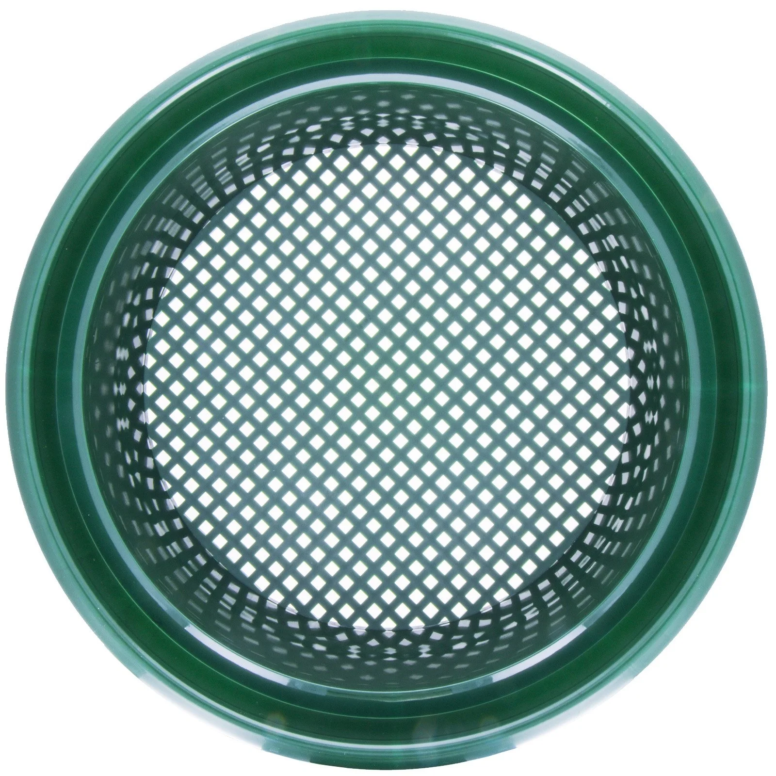 Gold Rush Mineral Sifting Classifier Sieve Prospect Pan (4 Holes/Inch)