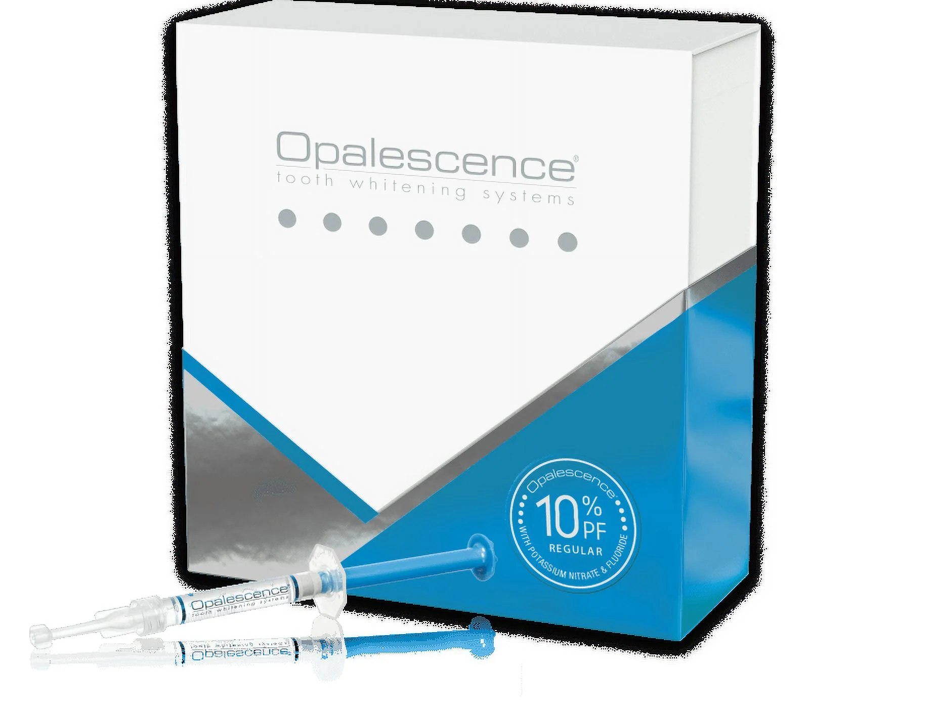 Opalescence PF 35% Maximum Strength Tooth Whitening Gel Kit - 8 Syringes with Custom Trays and Whitening Toothpaste