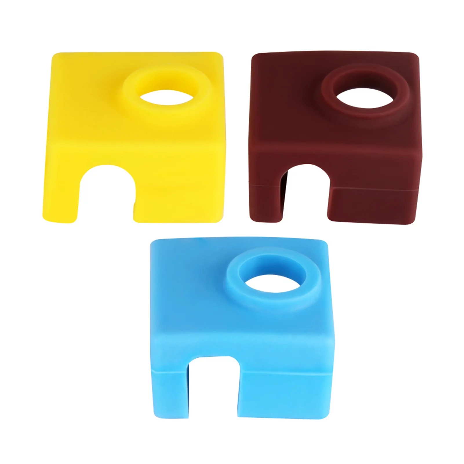 moobody Insulation Socks Compatible with  3/Ender 3 /Ender 5/CR-10 10S S4 S5 Anet A8, Silicone Cover Case for 3D Printer MK8 Hotend Extruder