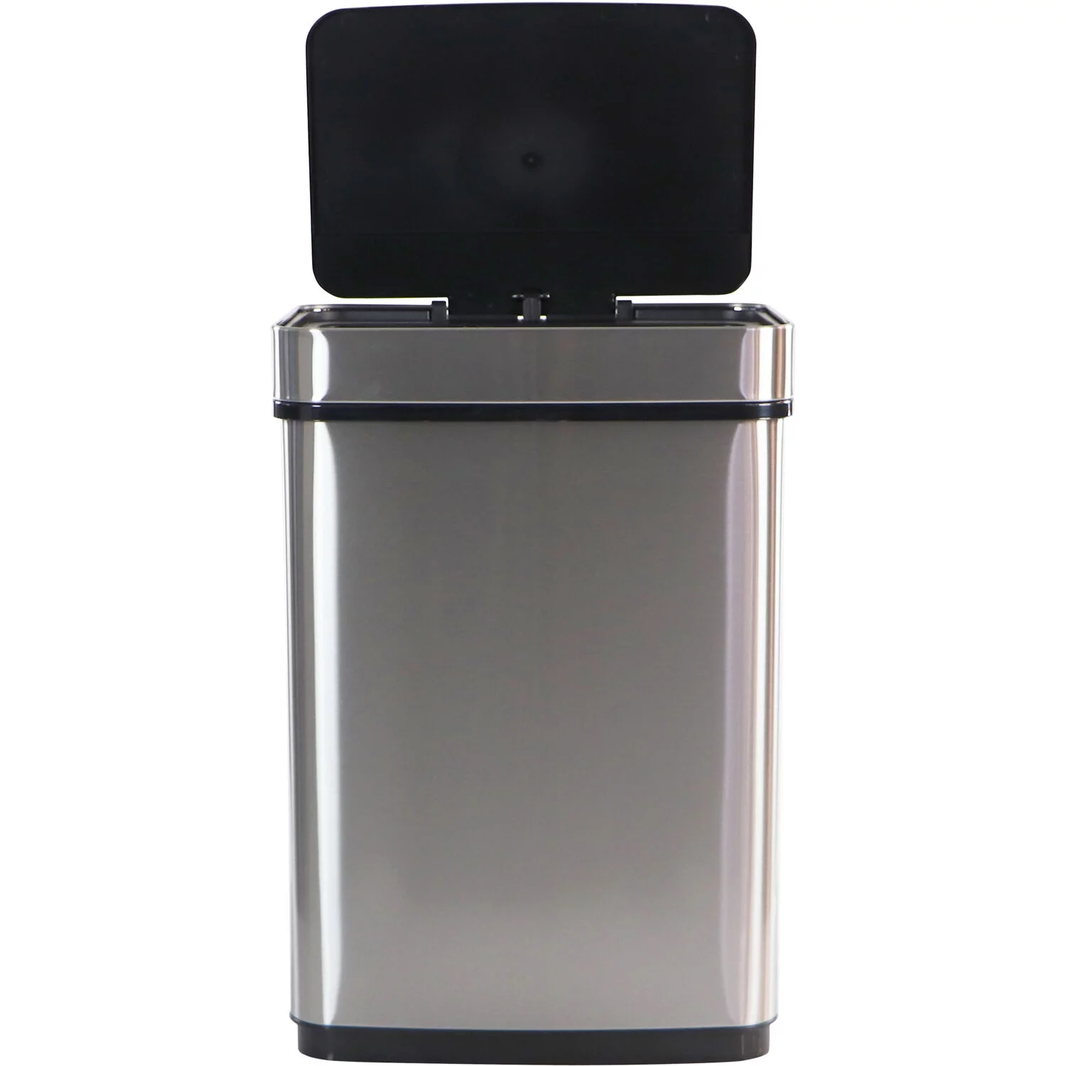 Hanover Trash Can Garbage Bin, Fingerprint resistant, Soft Close, Sensor Lid, 50 Liter/13.2 Gallon