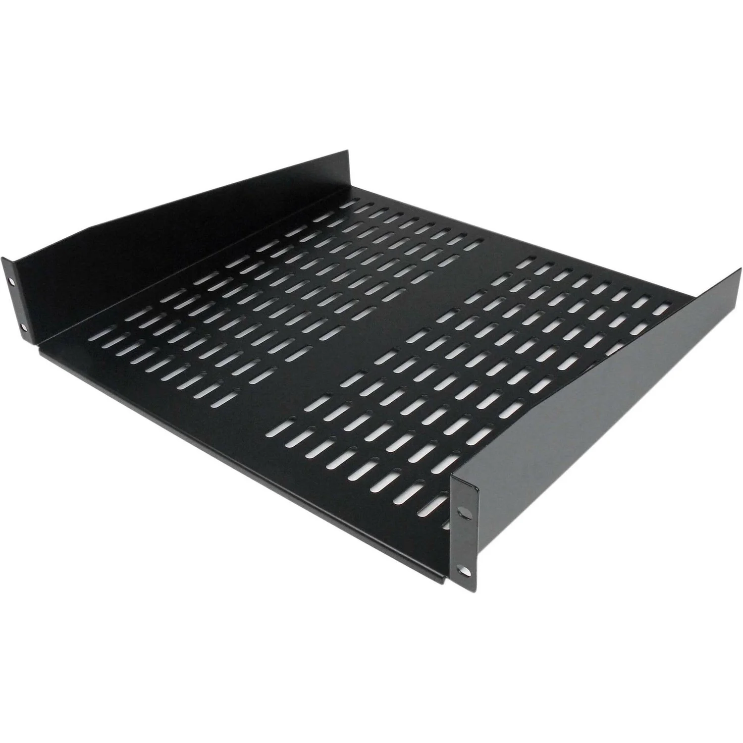 StarTech.com 2U Server Rack Shelf - Universal Vented Rack Mount Cantilever Tray for 19