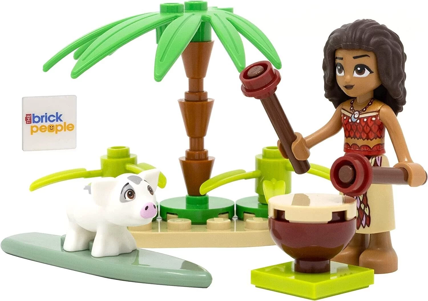 LEGO Disney Princess Moana Combo Pack Moana Minfiigure Pua The Pig Jungle Drum