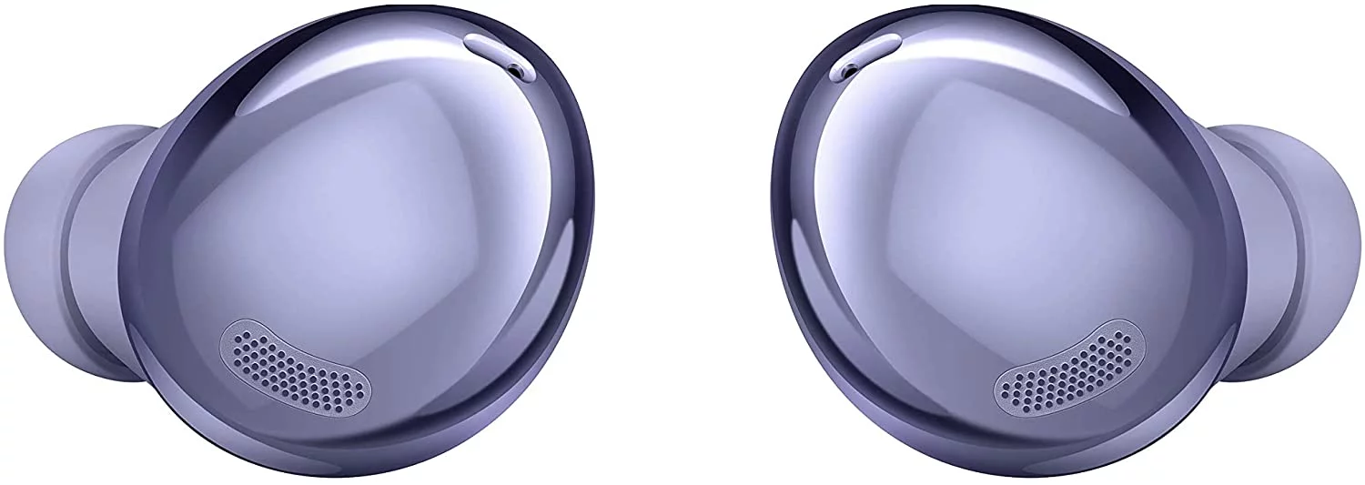 UrbanX Street Buds Pro Bluetooth Earbuds For Xiaomi Mi 11 Lite True Wireless, Noise Cancelling, Charging Case, Quality Sound, Sweat Resistant, Purple (US Version)