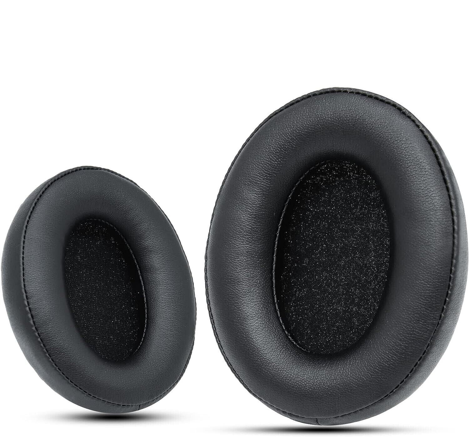 Earpads Replacement for Audio Technica ATH M50X M50XBT M50RD M40X M30X M20X MSR7 SX1 Monitor Headphones Earmuffs Faux Leather Black Ear Pads Cushions