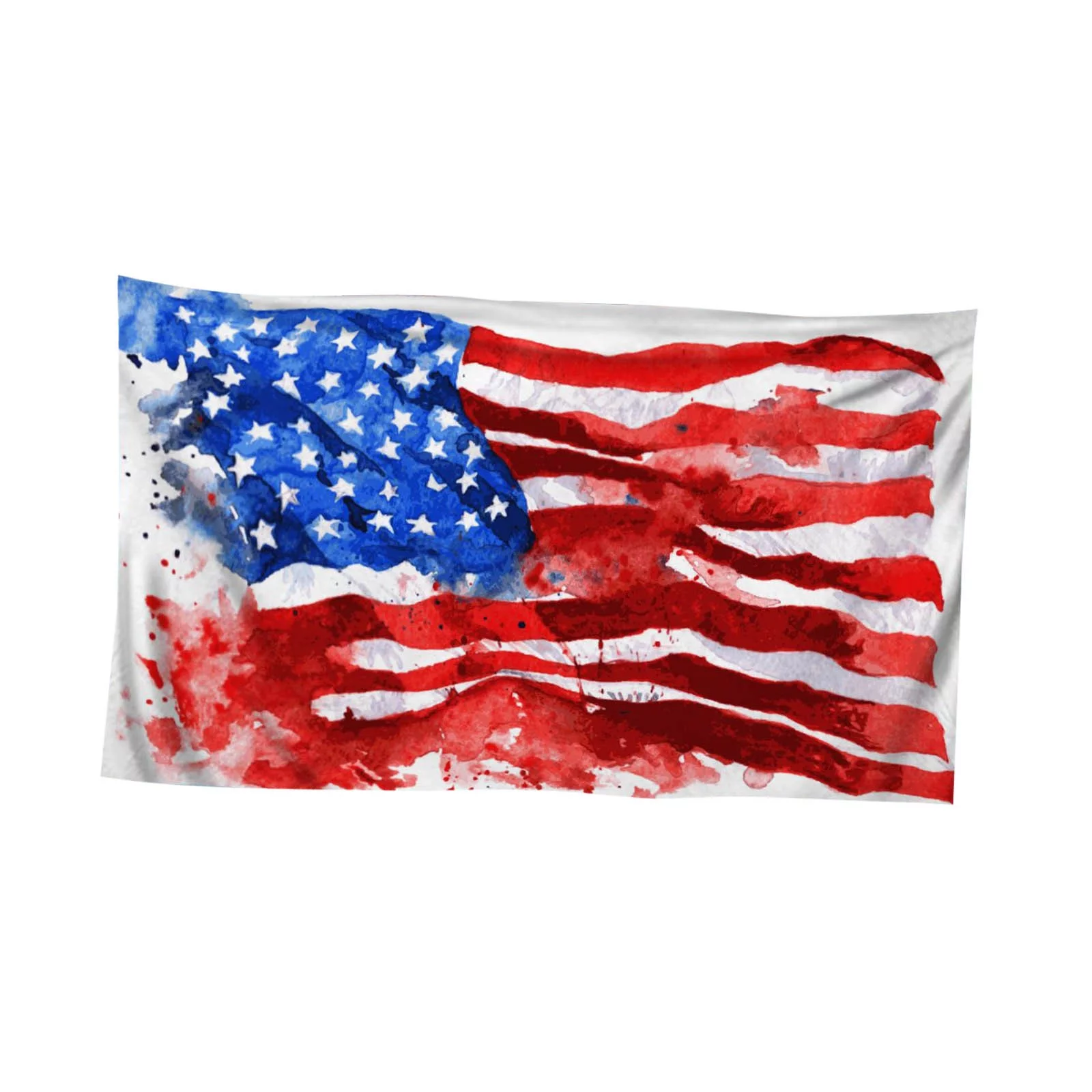 Yeetfub Clearance Bathroom Towels Ultra Fine Fiber Beach Towel Quick Drying Sports Towel With American Flag Print For Adults White Beach Towels For Tie Dye