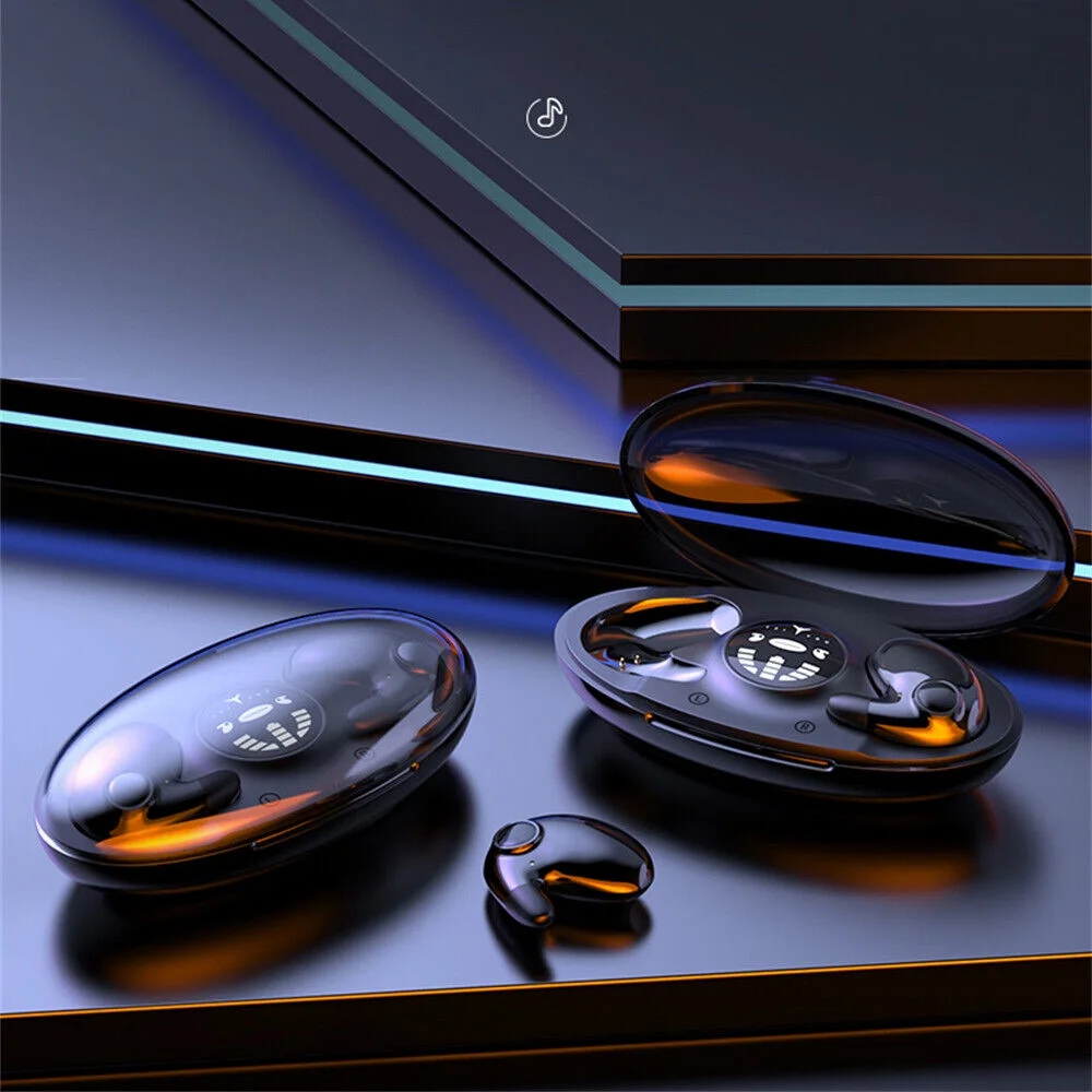 Invisible Wireless Sleep Earphone Tws Bluetooth 5.3 Headphones Hidden Earbuds