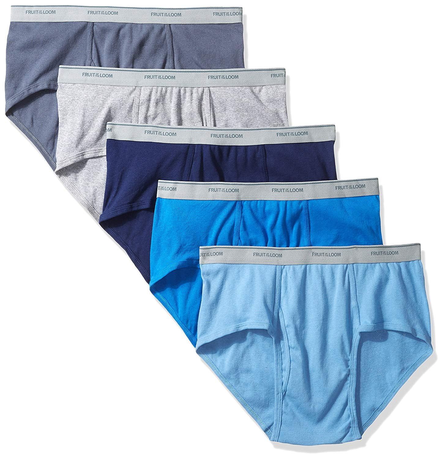 Fruit of the Loom Men's Fashion Briefs - Colors May Vary, Assorted, Fashion,M...