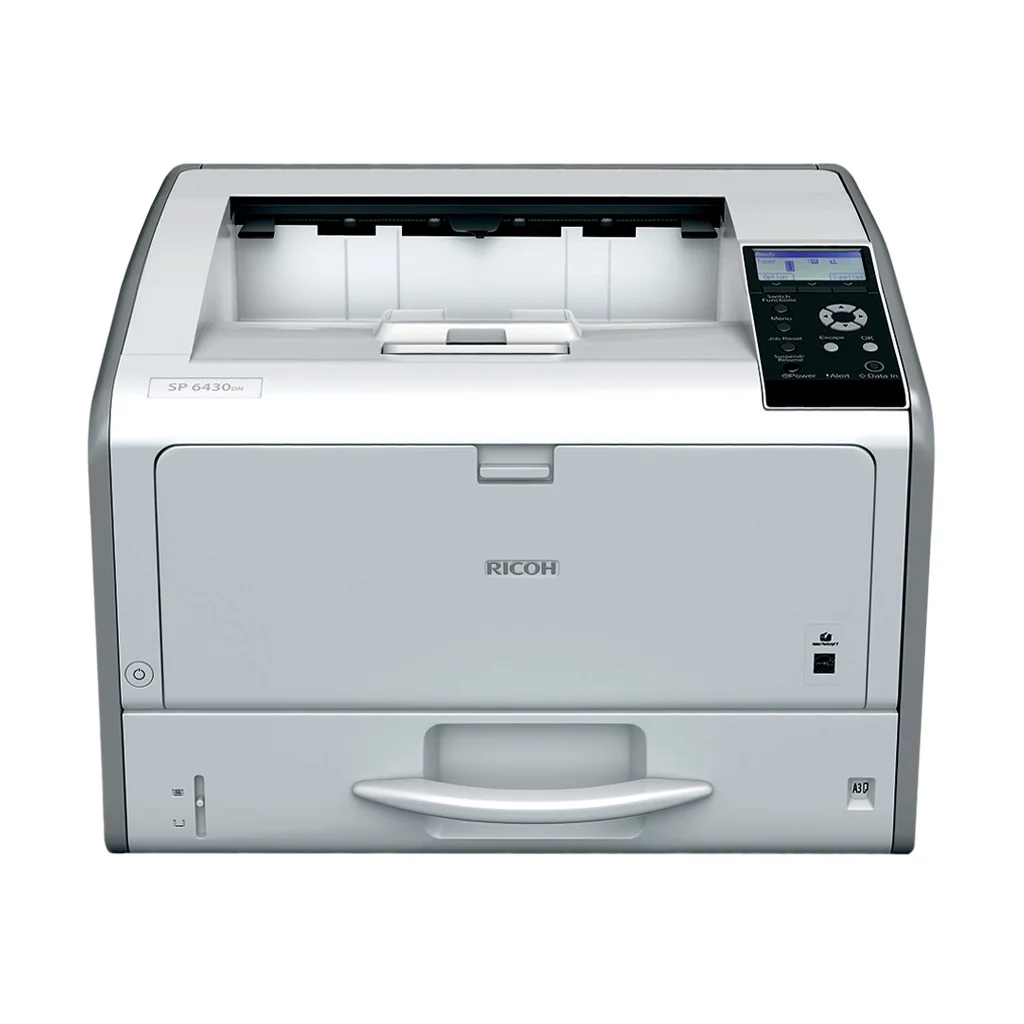Ricoh SP6430DN A3 Monochrome Laser Printer Networkable Duplex 38 PPM