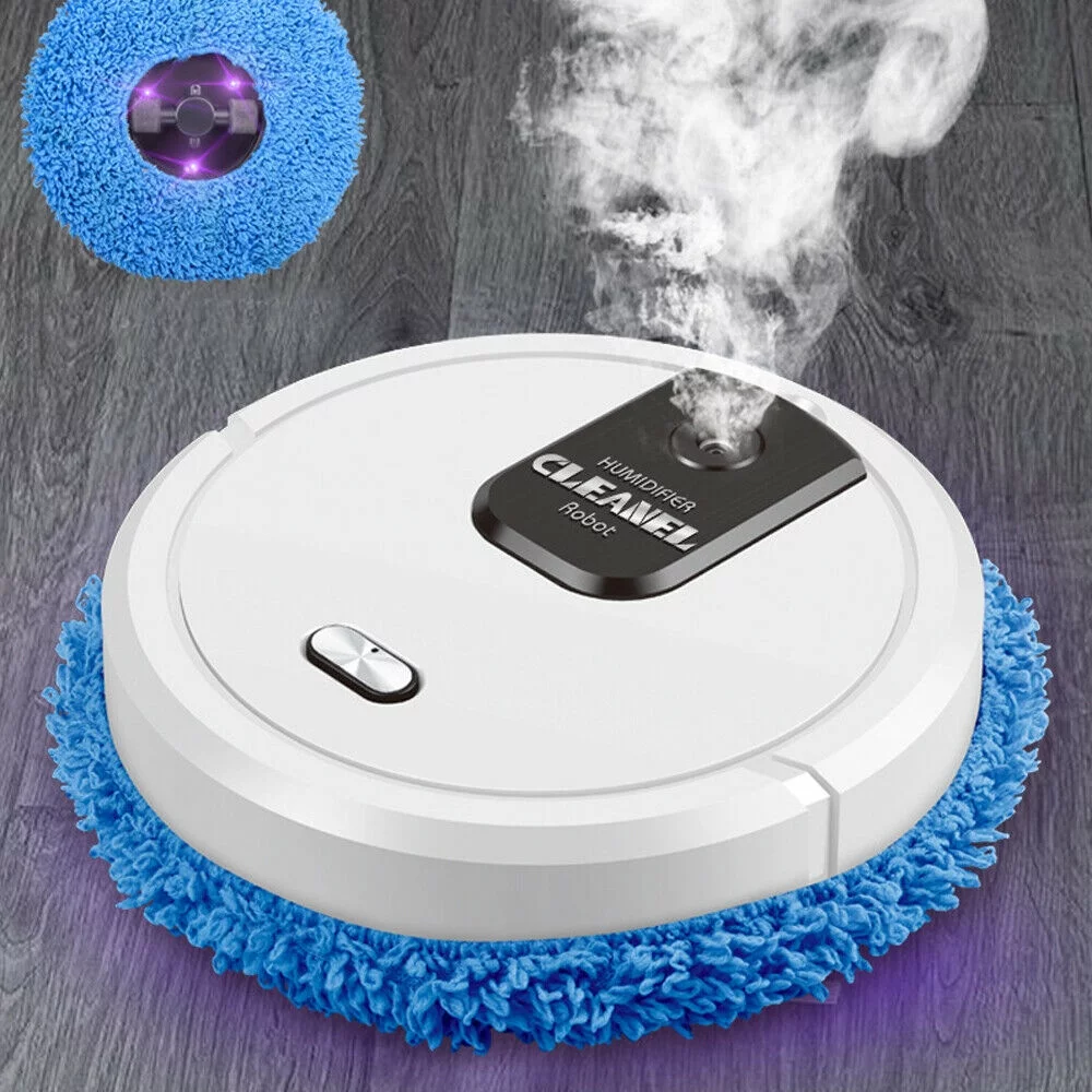 Wet+Dry Smart Mopping Sweeping Robot Auto Cleaner Floor Washing Wiping Machine