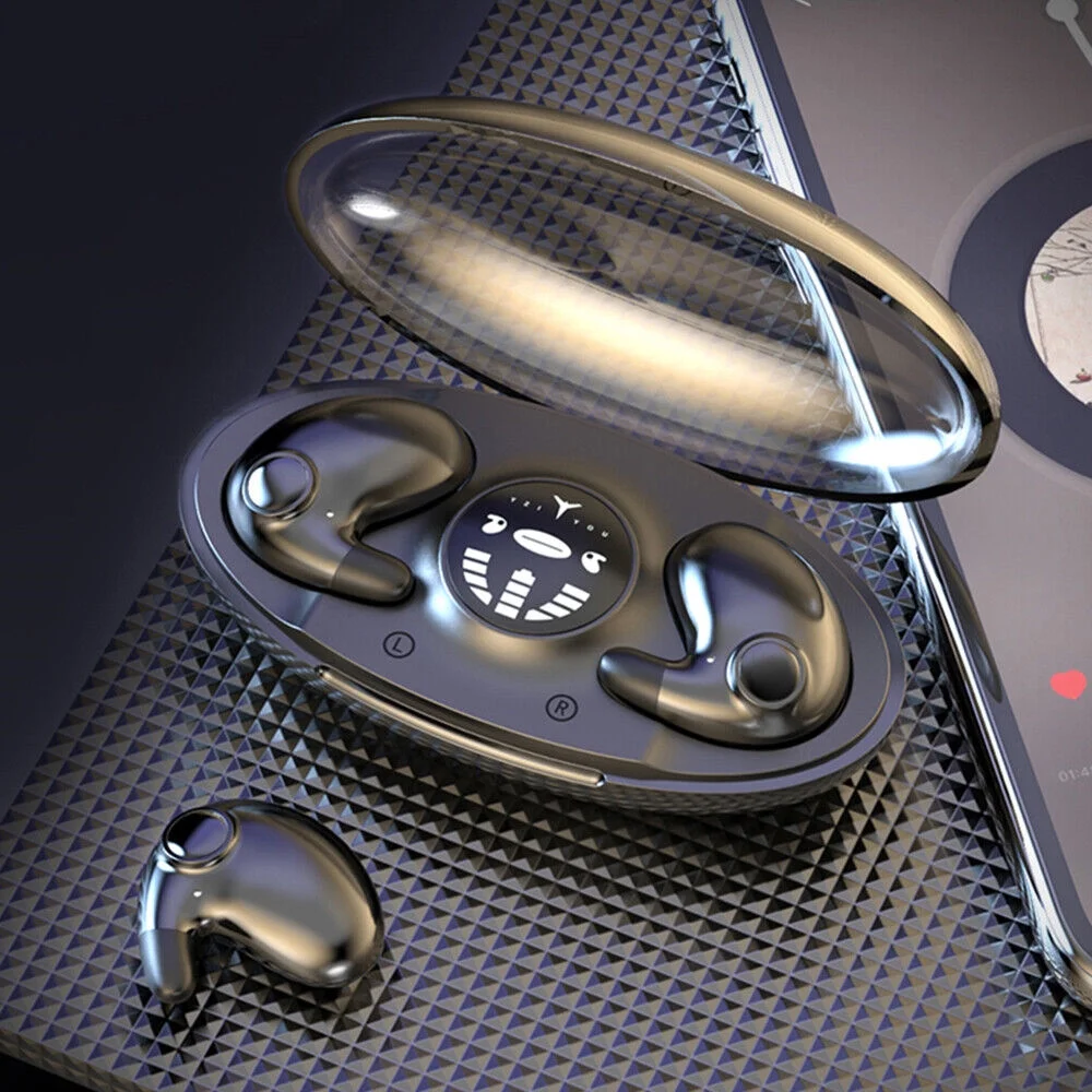 Invisible Wireless Sleep Earphone Tws Bluetooth 5.3 Headphones Hidden Earbuds