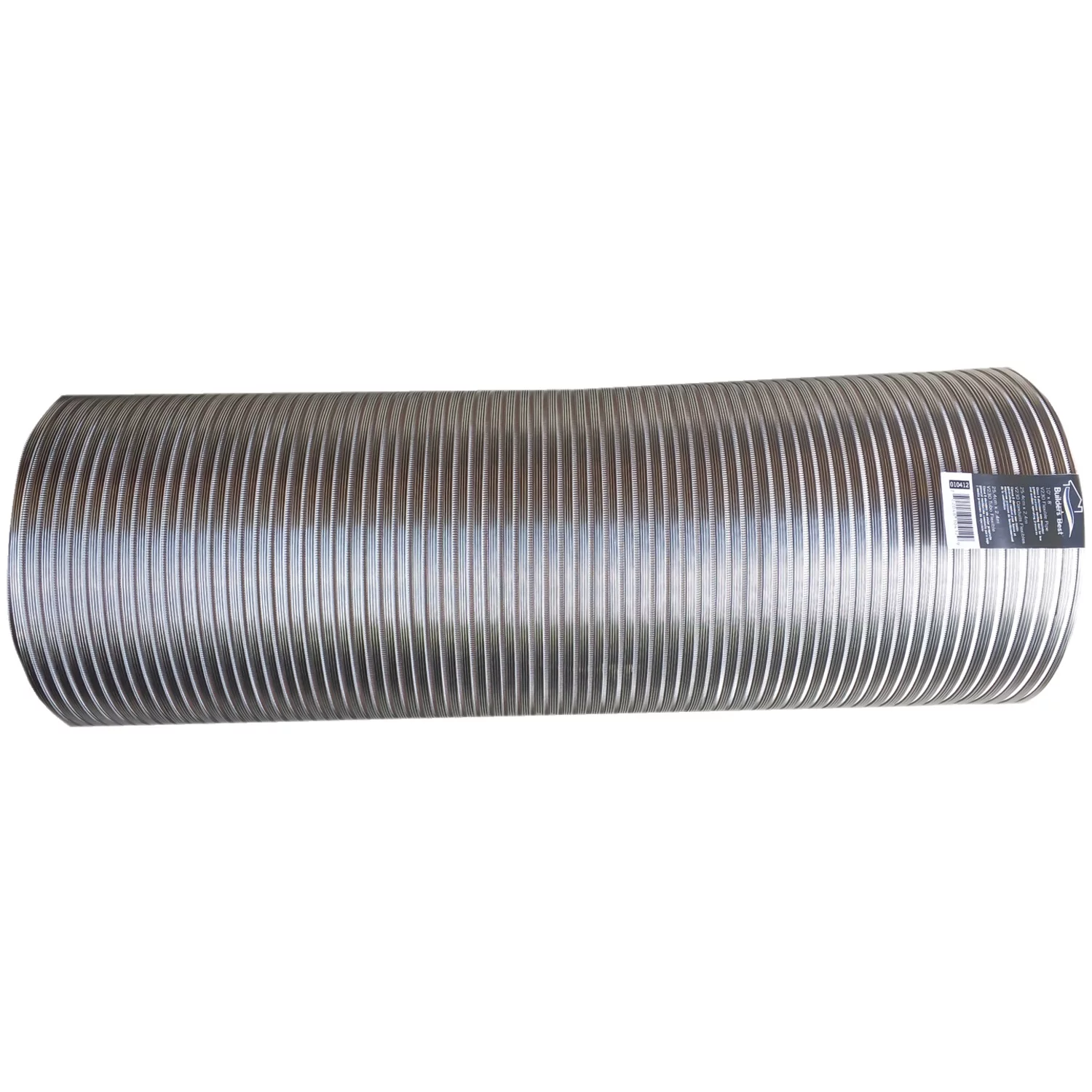 Builder's Best® 110412 Semi-rigid Aluminum Duct, 8ft (10
