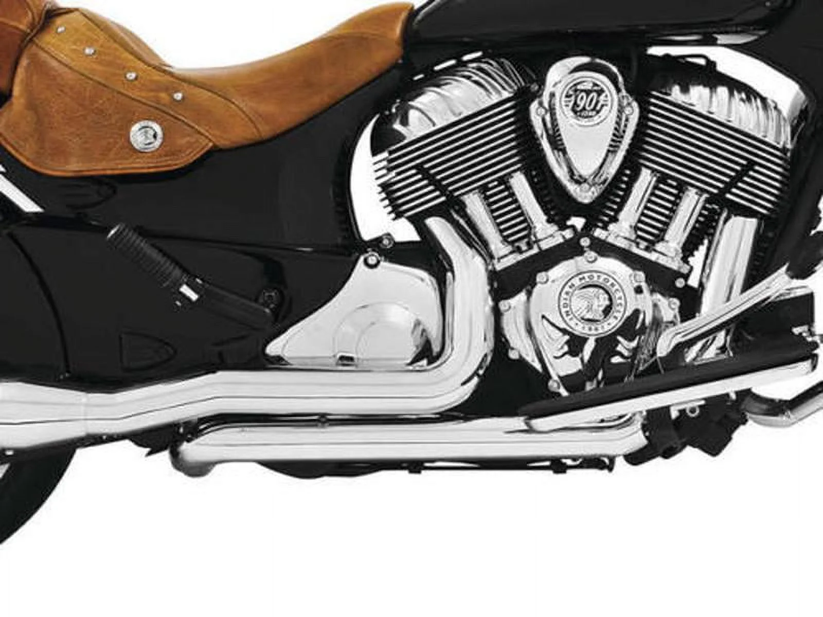 Freedom Performance Standard True Dual Head Pipes Chrome #IN00034 Indian