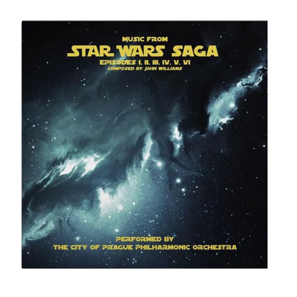 City of Prague Philharmonic Orchestra Music From Star Wars Saga Exclusive Grey Color 2xLP Vinyl