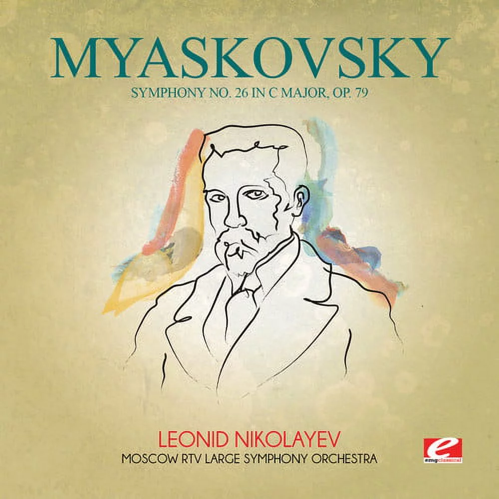 Nikolay Myaskovsky - Myaskovsky: Symphony No 26 in C Major Op 79 - Classical - CD