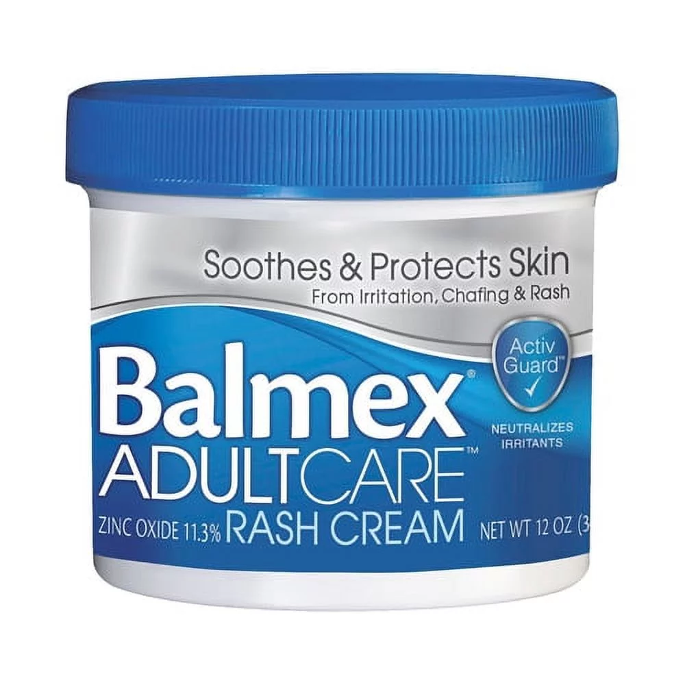 Balmex Adult Care Rash Cream, 12 Oz