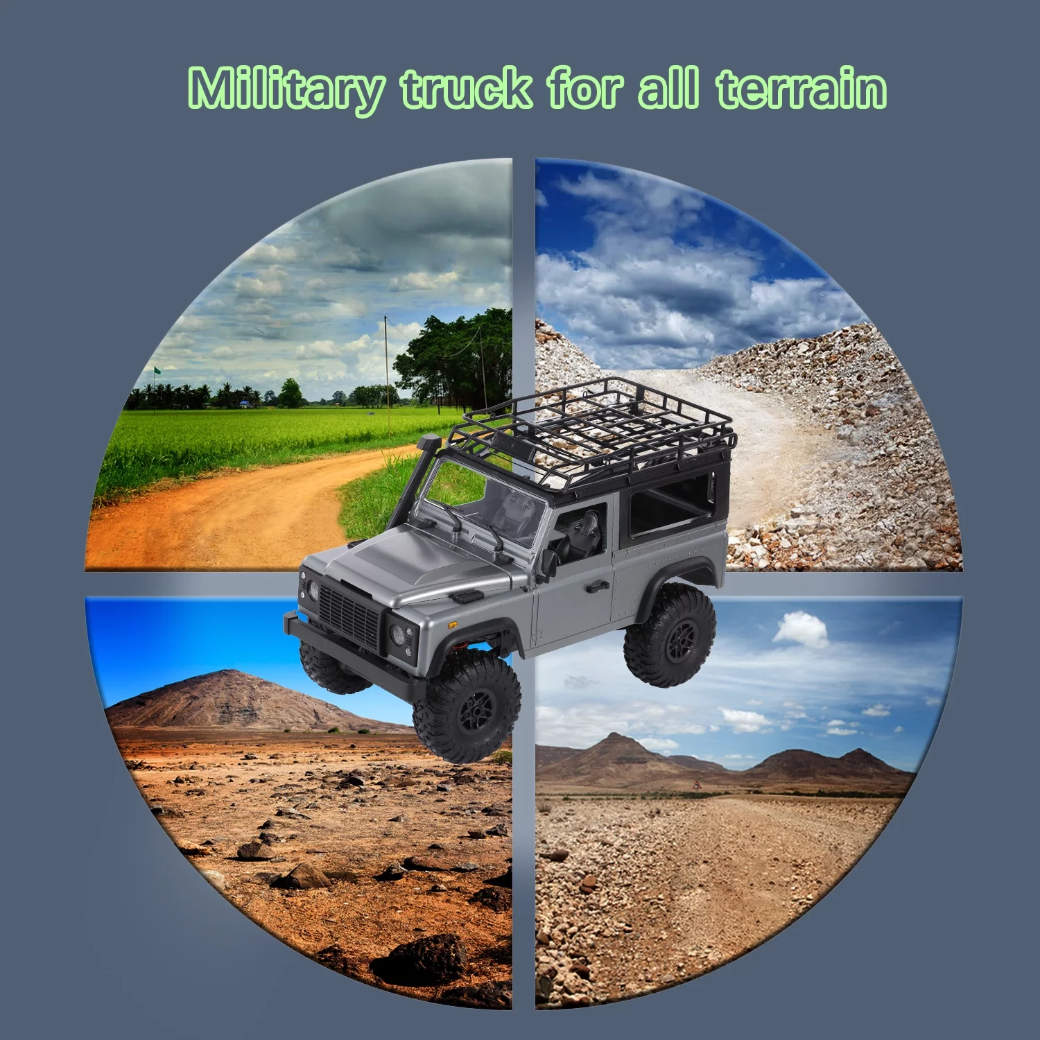 MN 99s 2.4G 1/12 4WD RTR Crawler RC Car Off-Road Truck for Land Rover Vehicle Models
