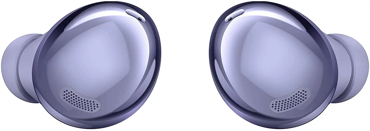 UrbanX Street Buds Pro Bluetooth Earbuds For Cat S52 True Wireless, Noise Cancelling, Charging Case, Quality Sound, Sweat Resistant, Purple (US Version)