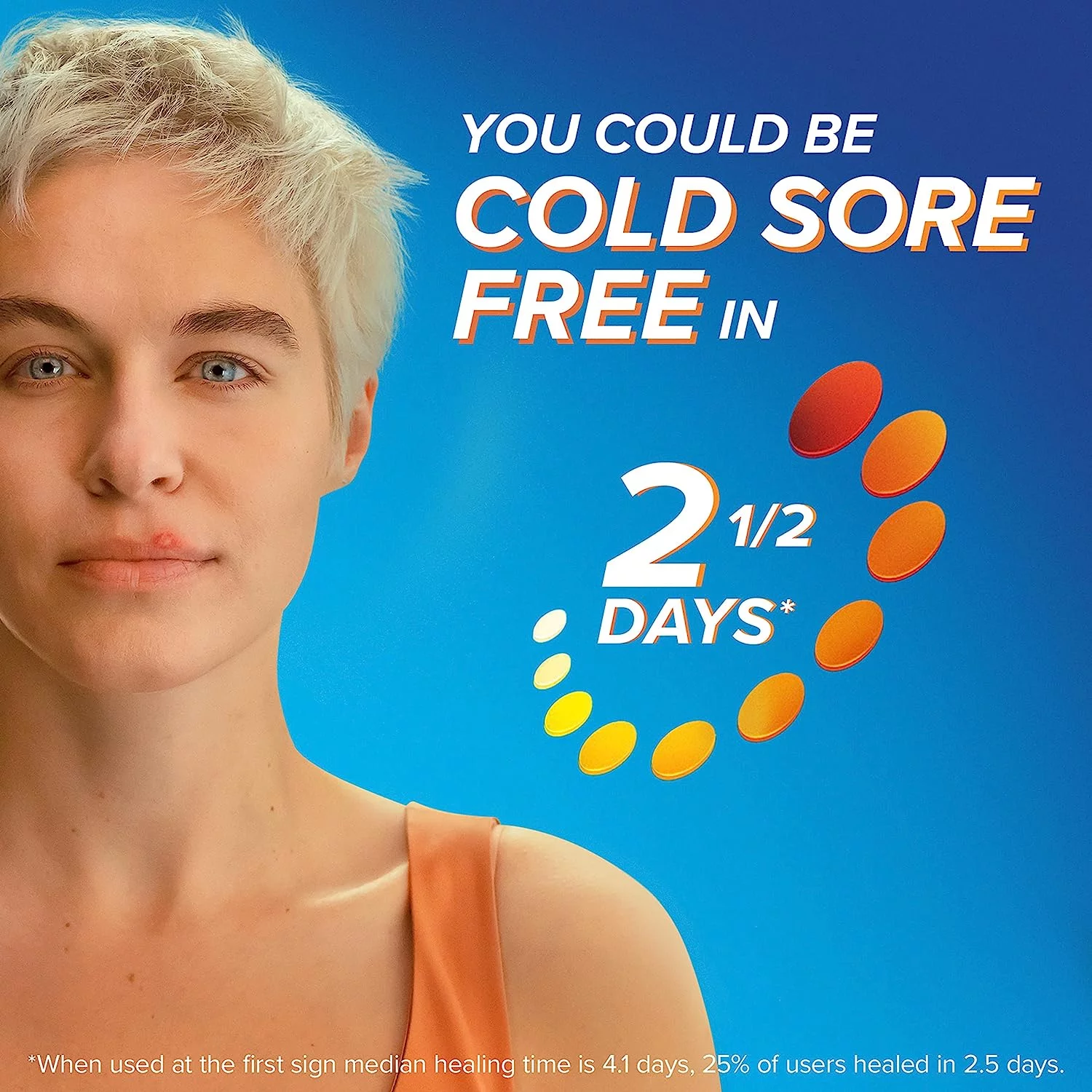Abreva 10 Percent Docosanol Cold Sore Treatment, Treats Your Fever Blister in 2.5 Days - 0.07 oz Pump