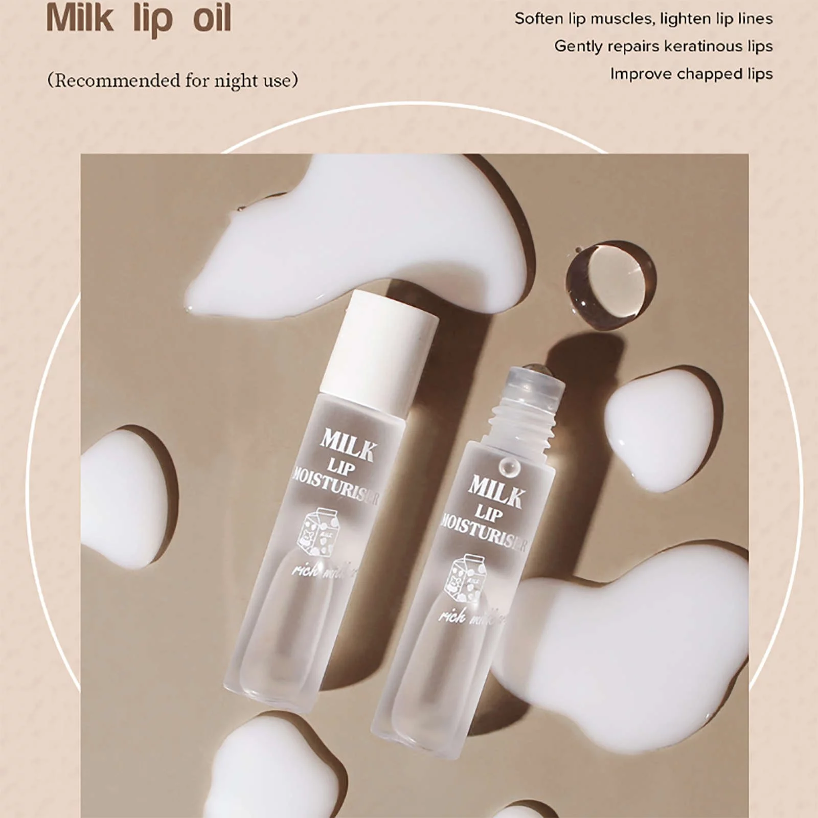 Makeup Colour Riche Plump and Shine Lipstick, for Glossy, Radiant, Visibly Fuller Lips with an All-Day Moisturized Feel, Nectarine Lip Plumping Lip Gloss Lipstick Lightweight Hydrating Formula