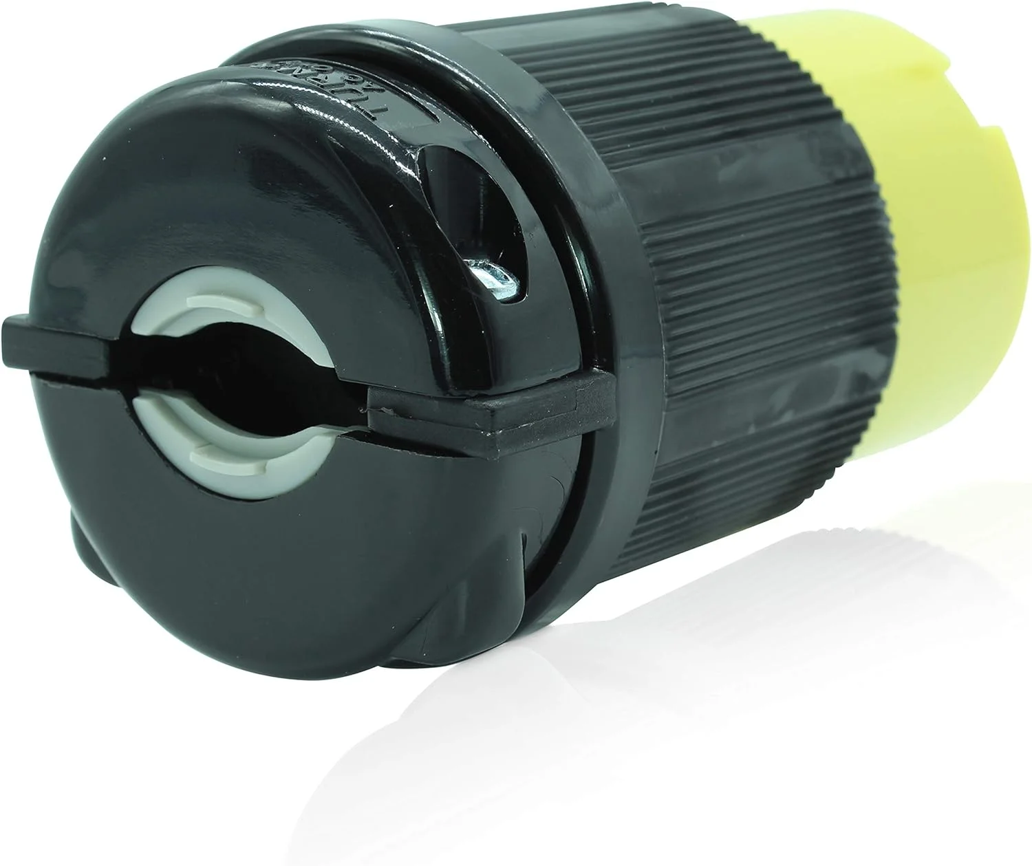 2713 30 Amp, 125/250 Volt, NEMA L14-30R, 3P, 4W, Locking Plug Connector, Black Industrial Grade, Grounding 7500 Watts Generator Rating (L14-30R (Female Plug))