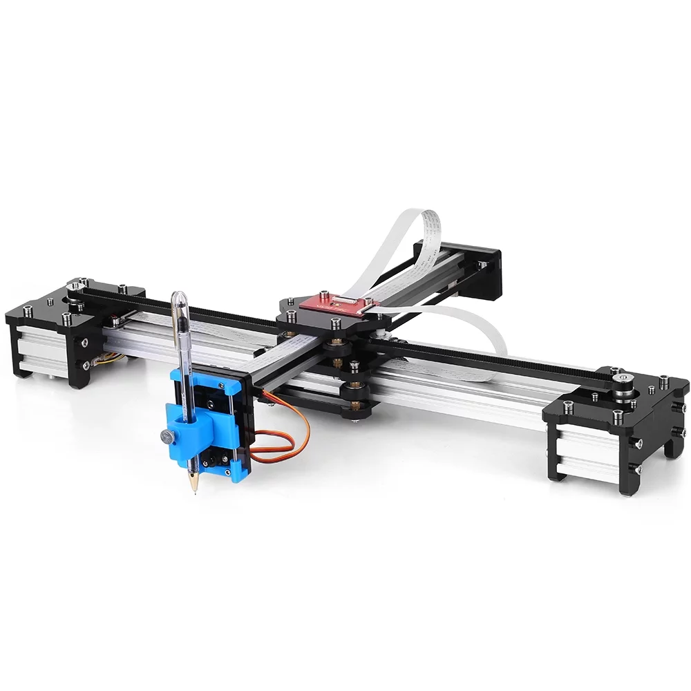 DIY Plotter Pen Drawing Robot Kit for Desktop, Assembled Drawing Machine for Painting and Handwriting