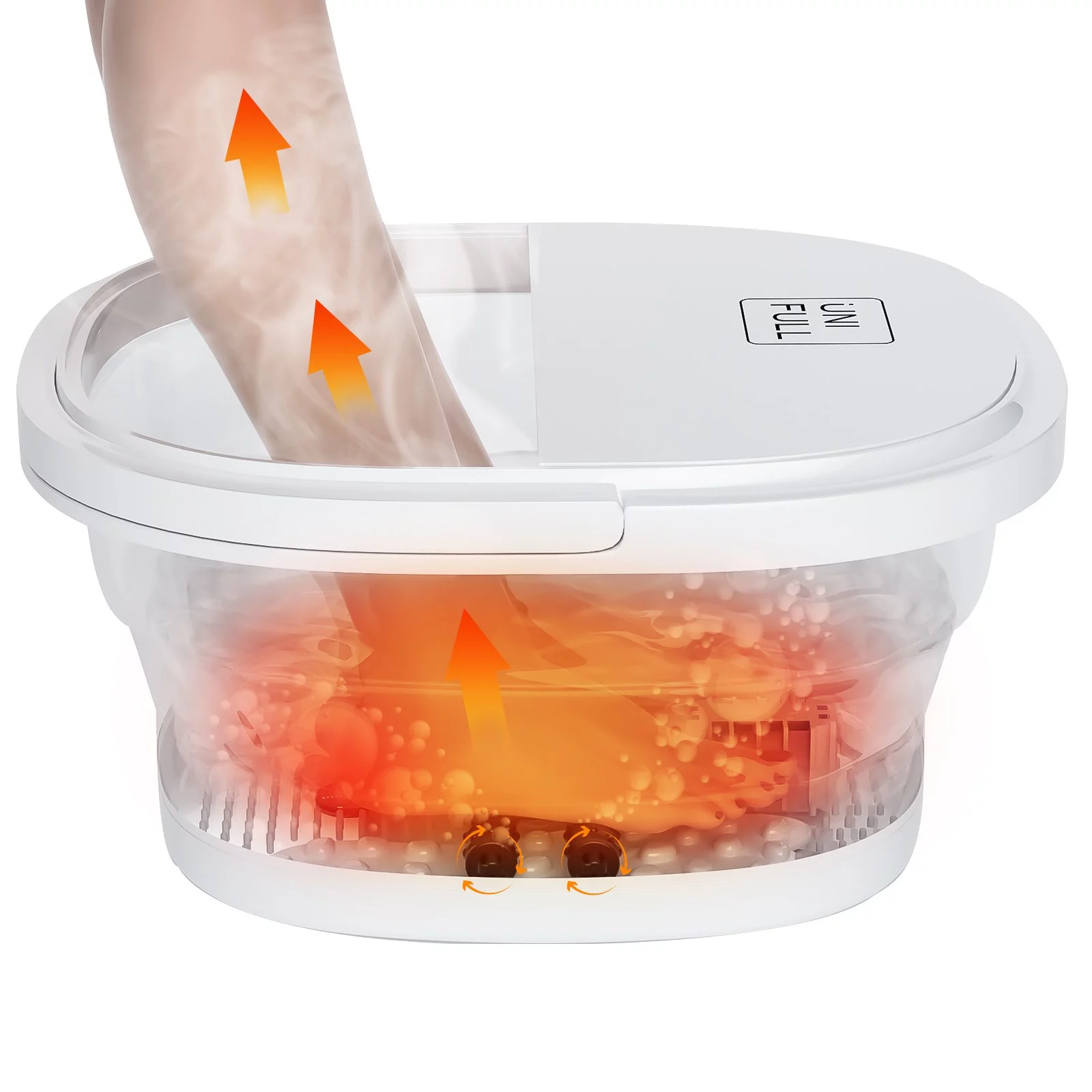 Halloween Foot Spa Bath Massager with Heat,Water Foot Bath Spa Tub Soak