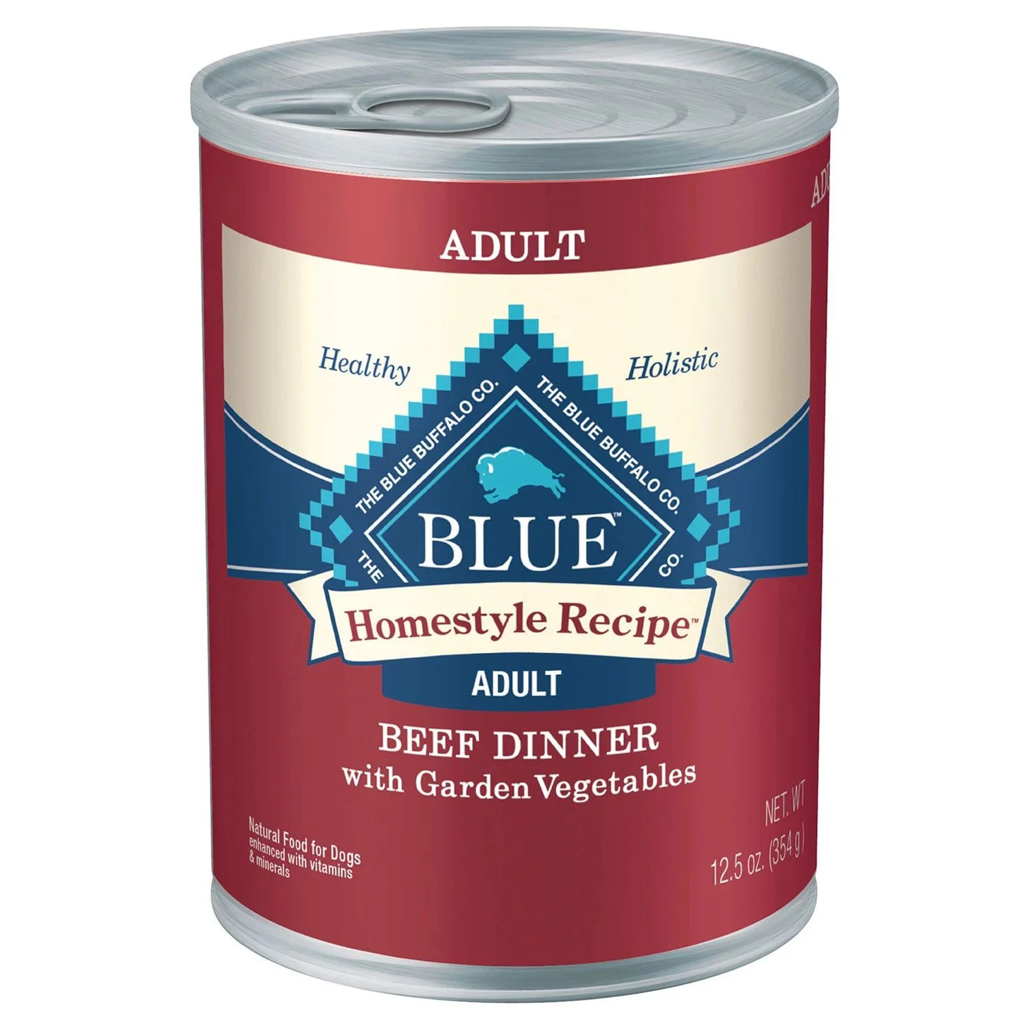 Blue Buffalo Homestyle Recipes Wet Dog Food Variety Pack, 12.5 Ounce (12 Count)
