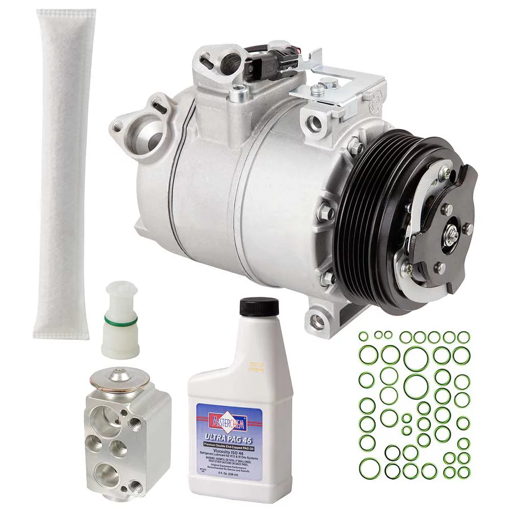 For BMW 328i 128i M3 AC Compressor & A/C Kit E81 E82 E90 E91 E92 E93 - Buyautoparts
