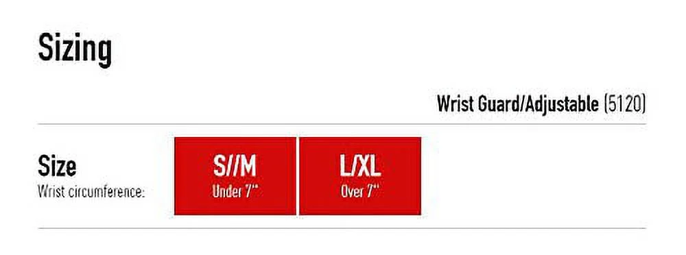 McDavid 5120 Adjustable Wrist Guard Wrist Support and to Help Prevent Wrist Injuries