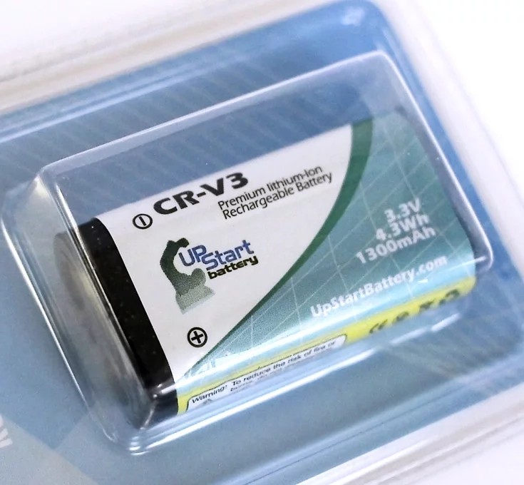 Compatible Kodak CR-V3 Battery - Compatible for Kodak CR-V3 Digital Camera Battery (1300mAh, 3.3V, Lithium-Ion)