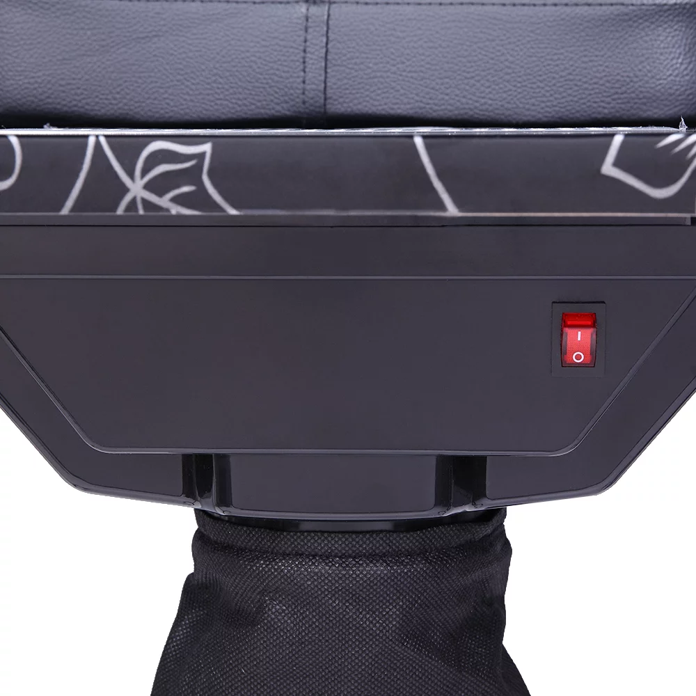 UBesGoo Manicure Nail Table w/Electric Dust Collector, Foldable Home Nail Beauty Technician Desk, Spa Salon Workstation