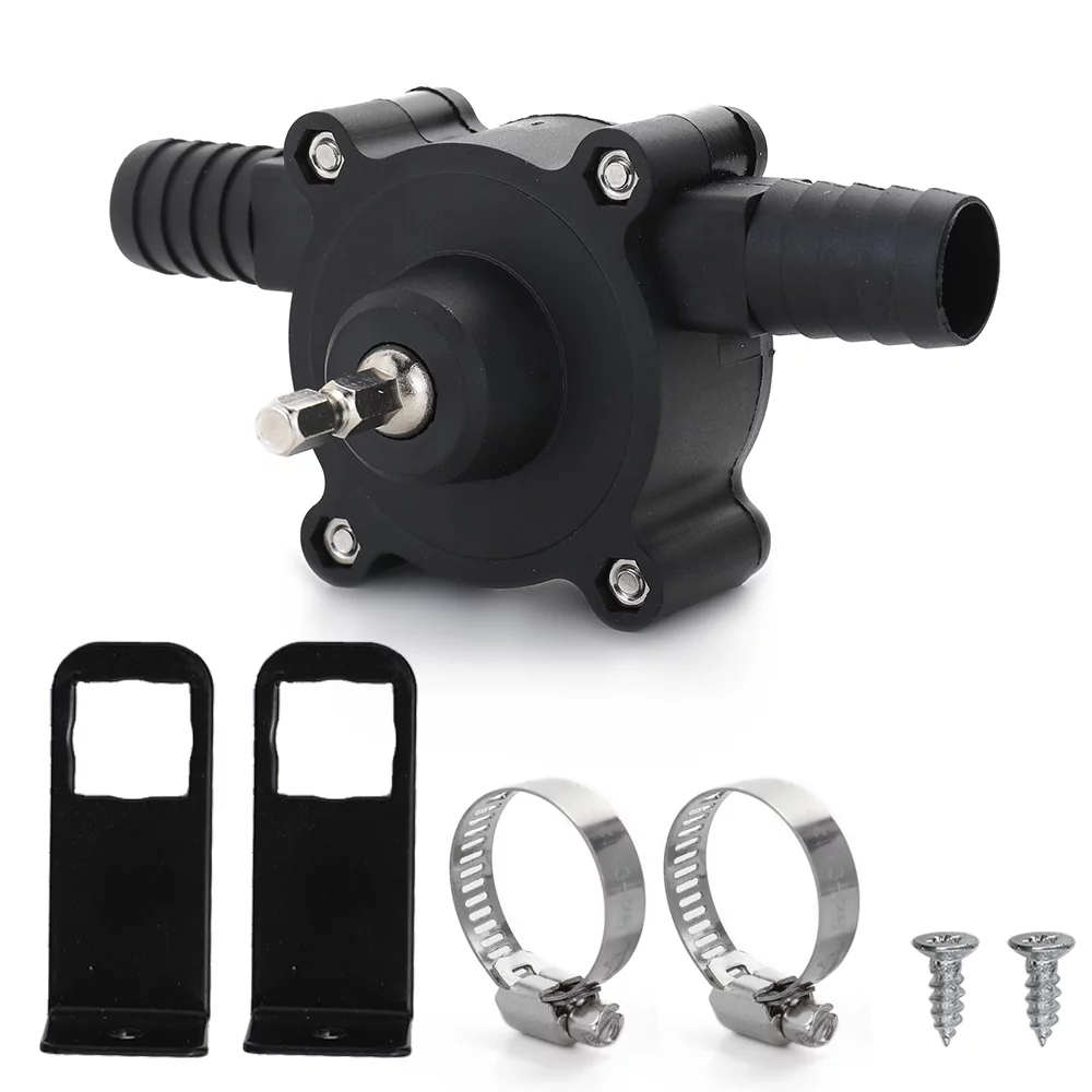 Tomshoo Portable Electric Drill Pump Self Priming Transfer Pumps Oil Fluid Water Pump